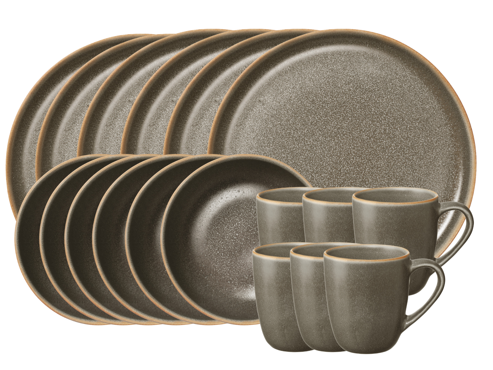 ASA Selection Saisons Frühstücksset 18tlg beluga Freisteller