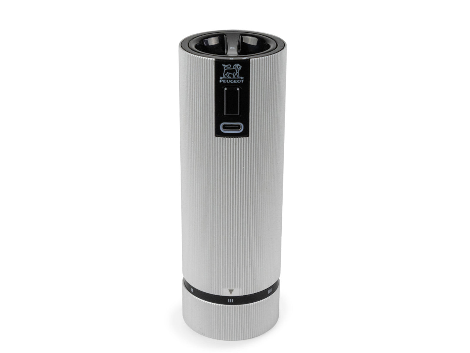 PEUGEOT LINE Salzmühle elektrisch u'Select Z Aluminium 15 cm Freisteller 1