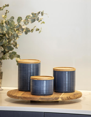 ladelle 60414 STAX Vorratsdose Anthrazit 16 cm