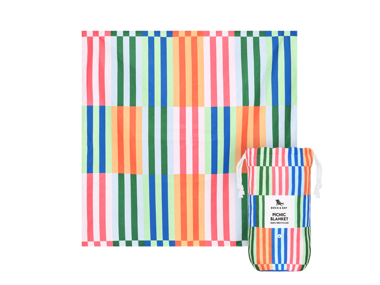 Dock & Bay Picnic Blanket XL Sugar Sorbet 240x170cm - Produktbild 1
