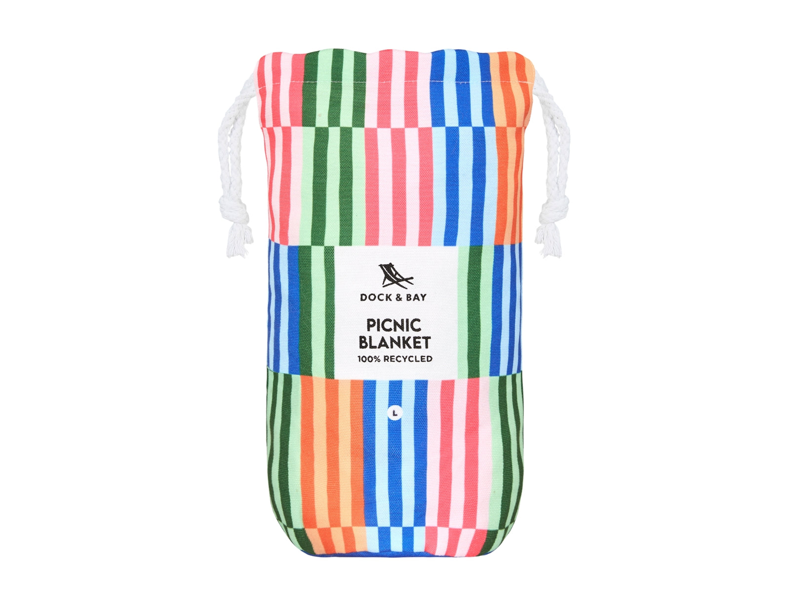 Dock & Bay Picnic Blanket L Sugar Sorbet 170x170cm - Produktbild 2