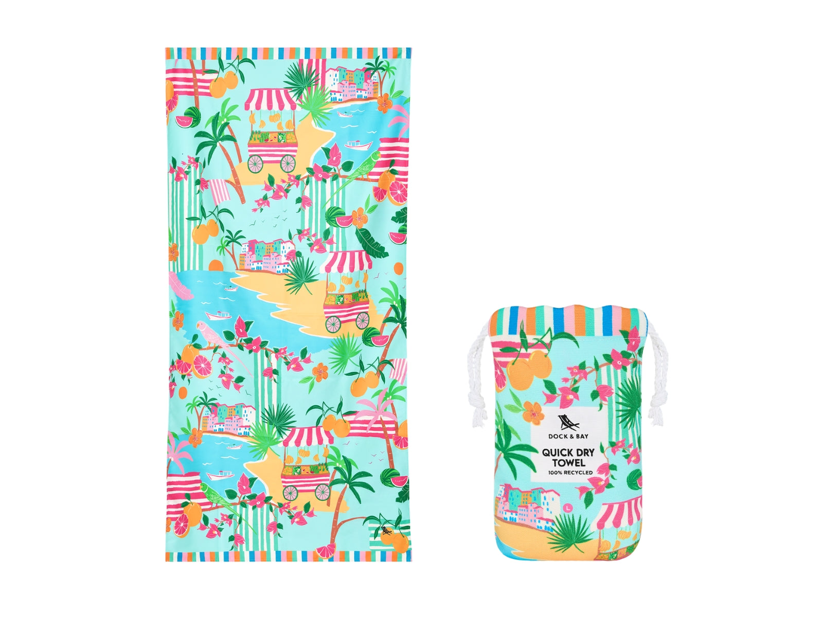 Dock & Bay Beach Towel L Sweet Escape 160x90cm - Produktbild 2