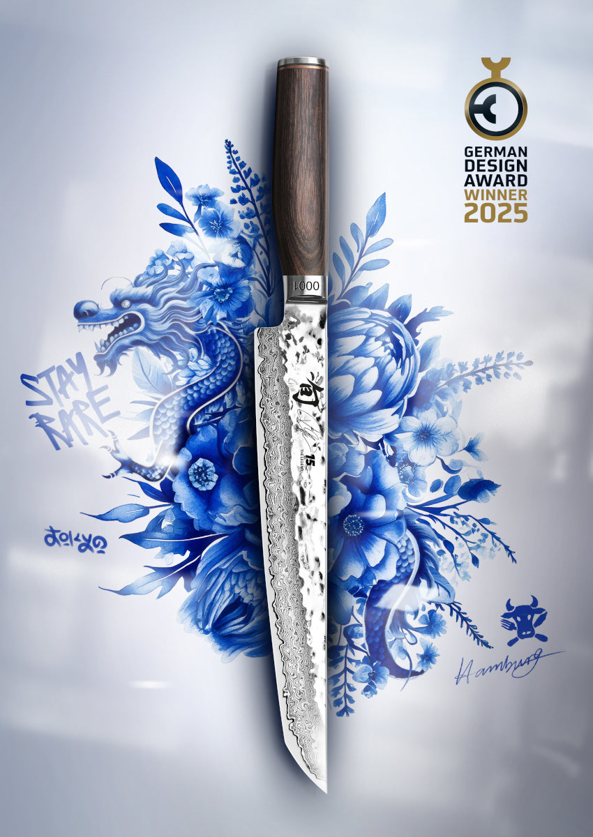 KAI Shun Premier Tim Mälzer Tanto Messer 25cm Lifestyle 2