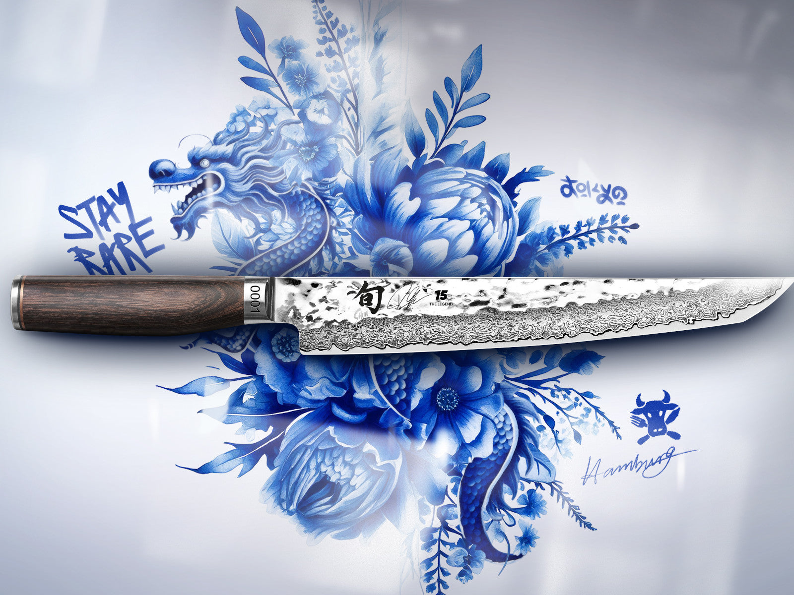 KAI Shun Premier Tim Mälzer Tanto Messer 25cm Lifestyle 3