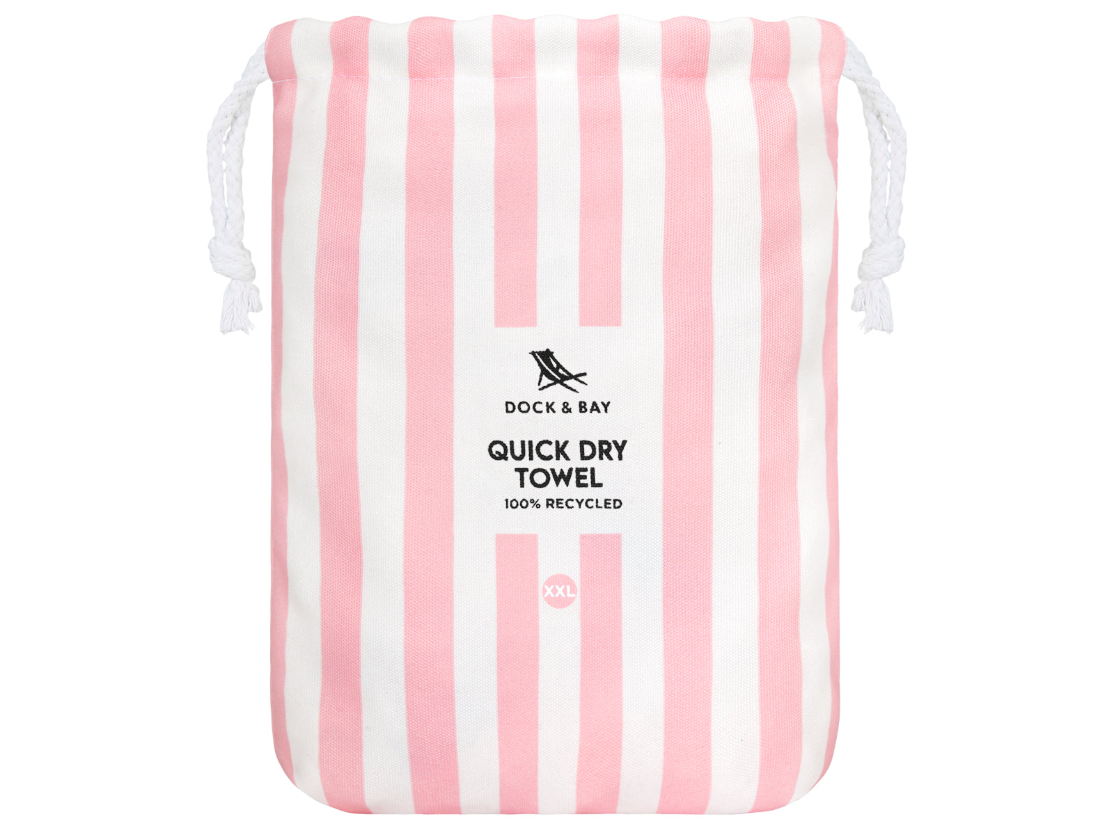 Dock & Bay Beach Towel XXL Malibu Pink 180x200cm Freisteller 3