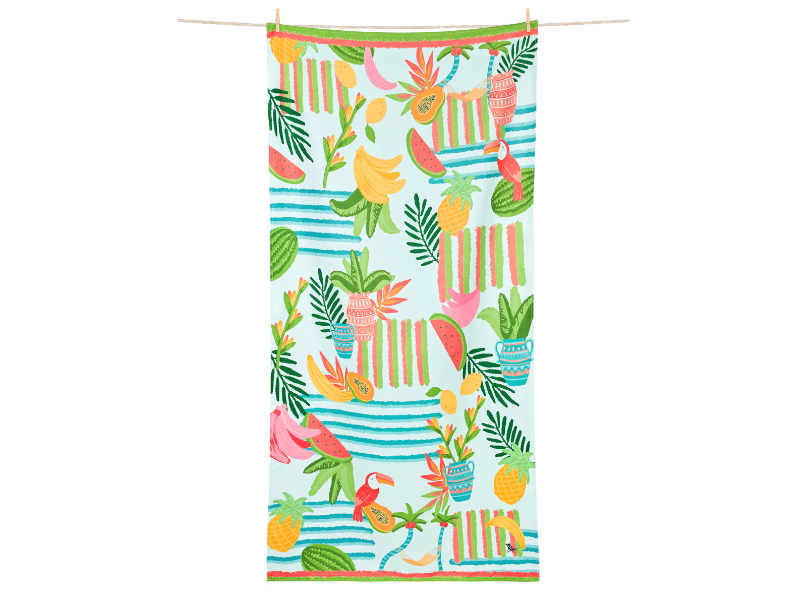 Dock & Bay Beach Towel L Tropicana Treat 160x90cm Freisteller 2