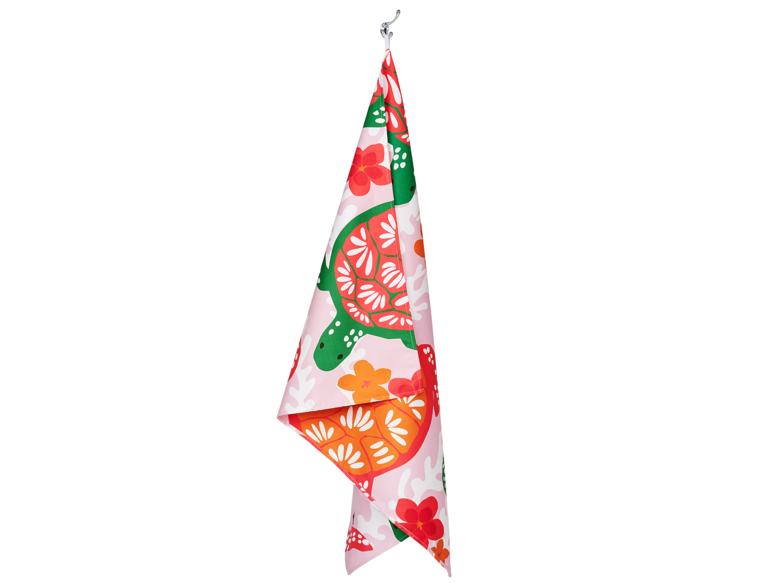 Dock & Bay Kids Beach Towel L Turtley Tropical 160x90cm Freisteller 2