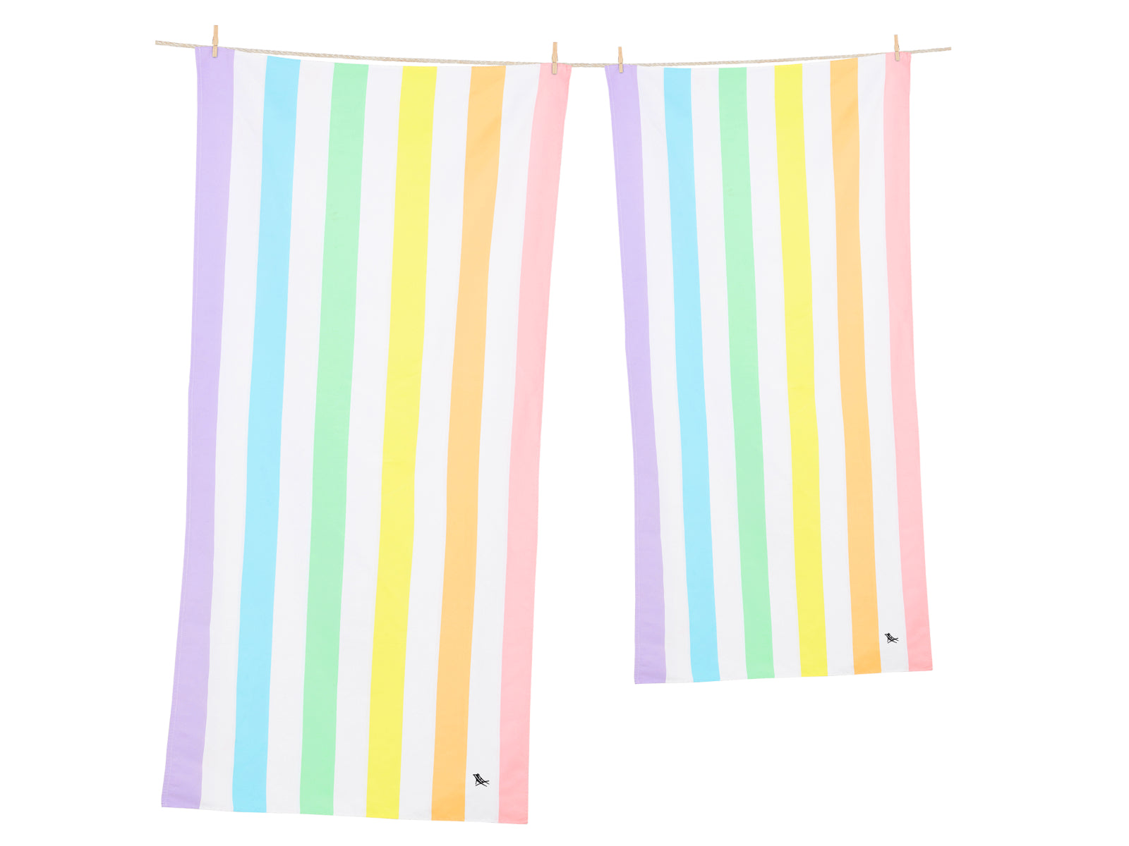 Dock & Bay Beach Towel L Unicorn Waves 160x90cm Freisteller 3