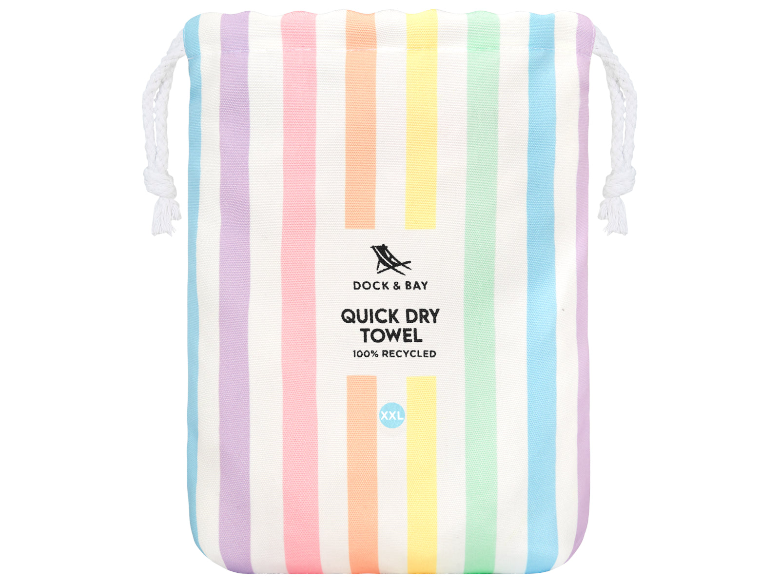 Dock & Bay Beach Towel XXL Unicorn Waves 180x200cm Freisteller 3