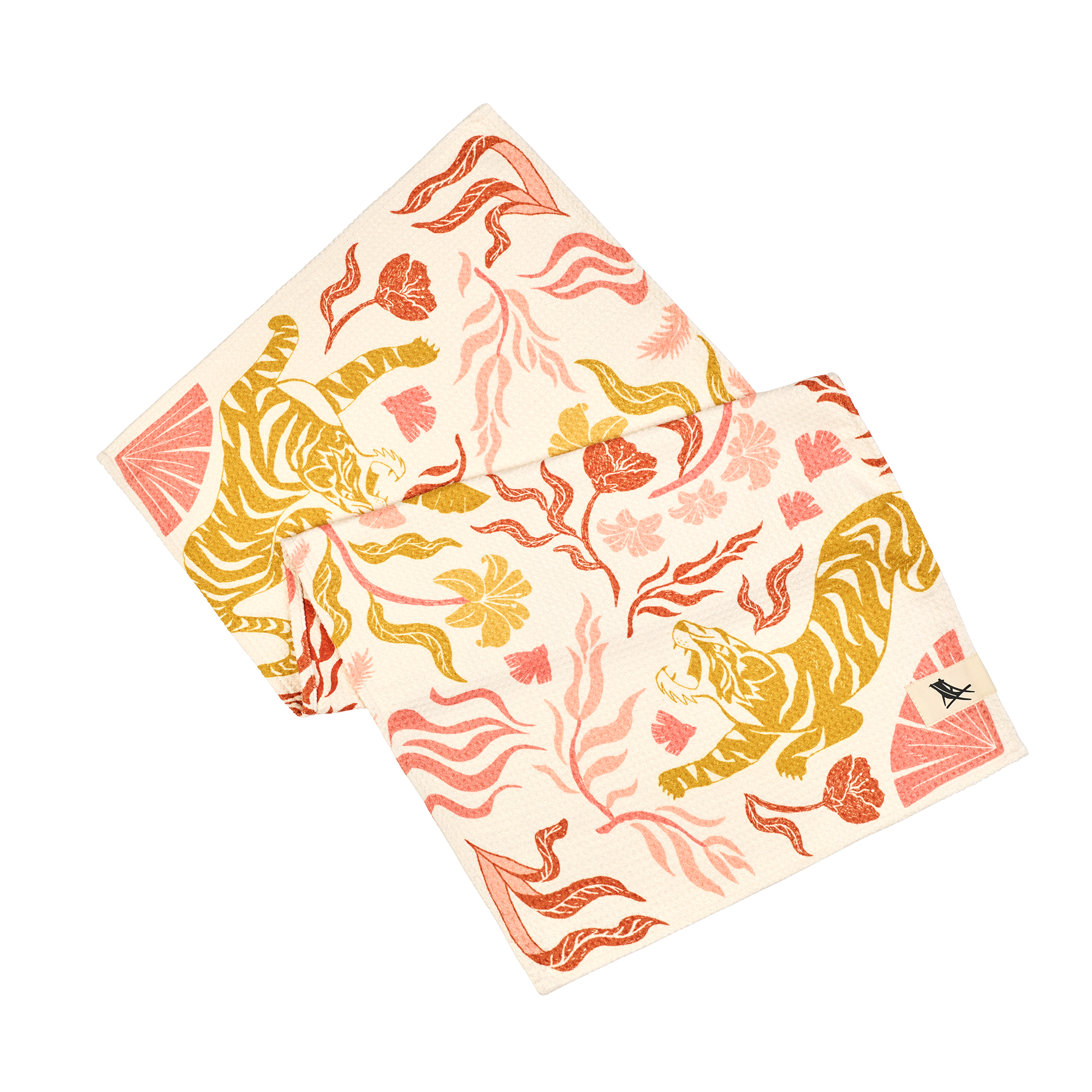 Dock & Bay Beach Towel L Tiger Palm 160x70cm Freisteller 3