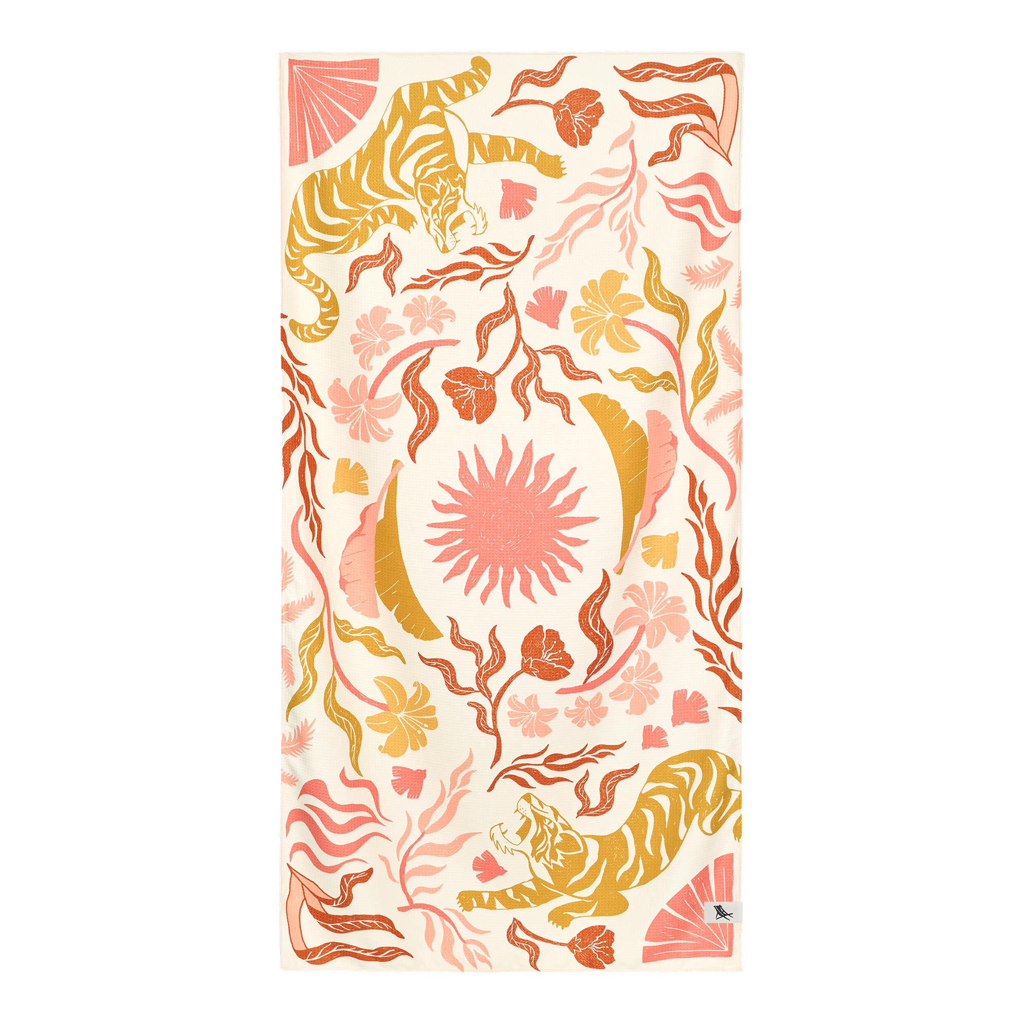 Dock & Bay Beach Towel L Tiger Palm 160x70cm Freisteller 1