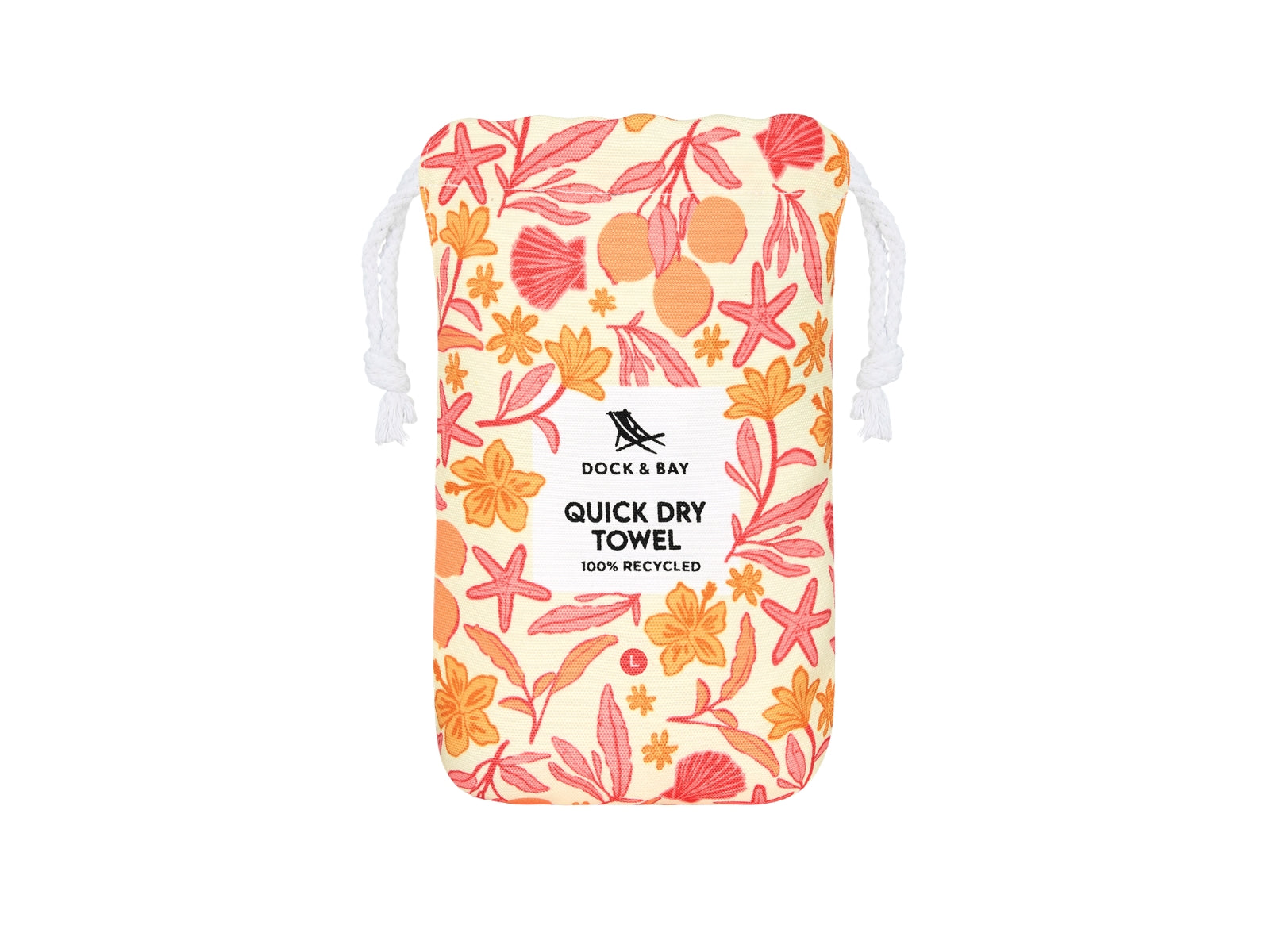 Dock & Bay Beach Towel L Tangerine Tide 160x90cm - Produktbild 3