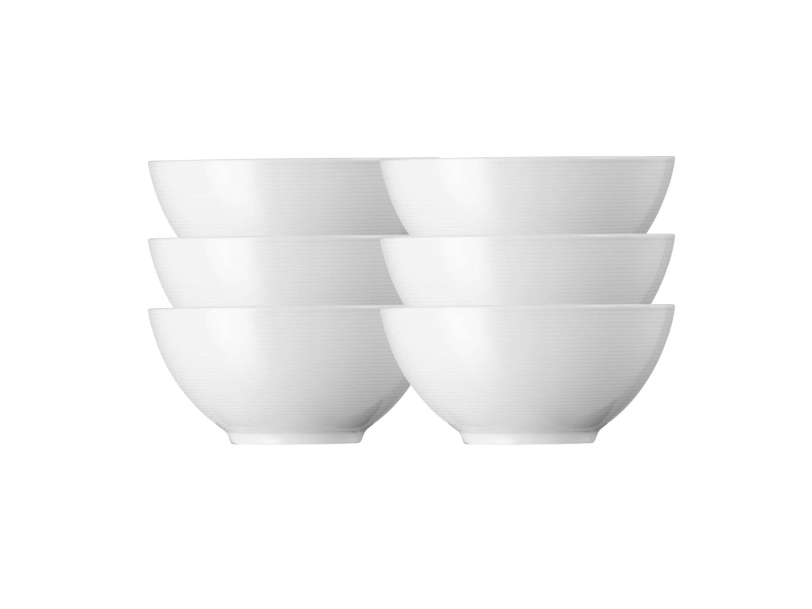 Thomas Loft Weiss Bowl rund 16 cm Set6 – Tischideen & Ambiente