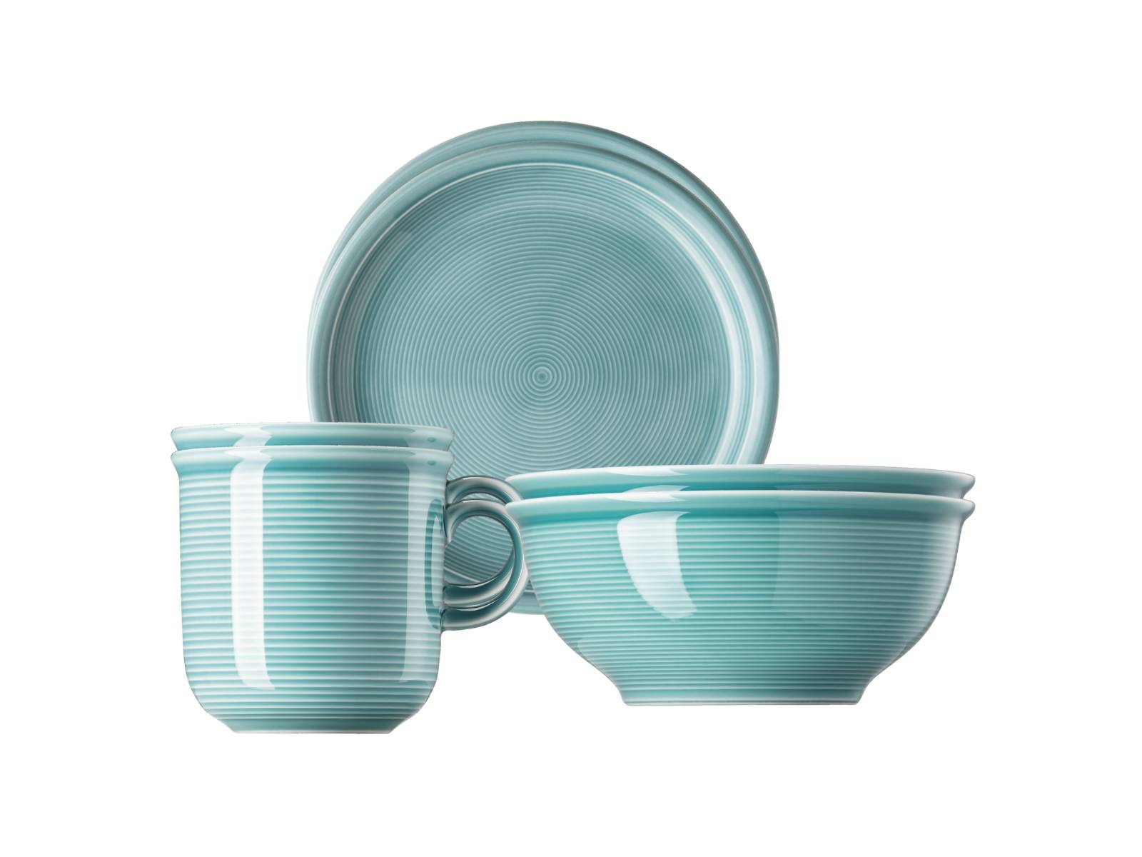 Thomas Trend Colour Ice Blue Frühstücksset 6tlg