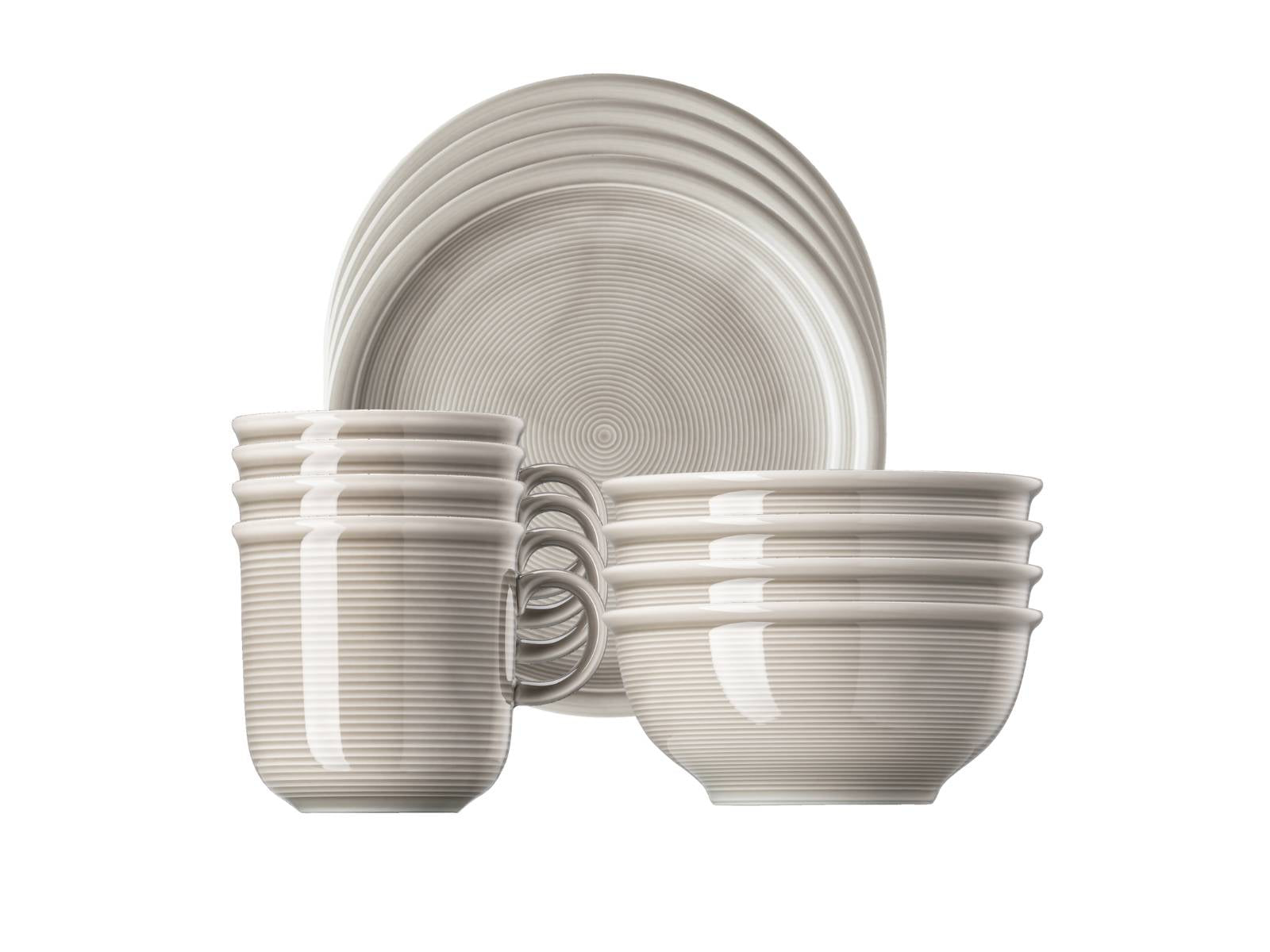 Thomas Trend Colour Moon Grey Frühstücksset 12tlg