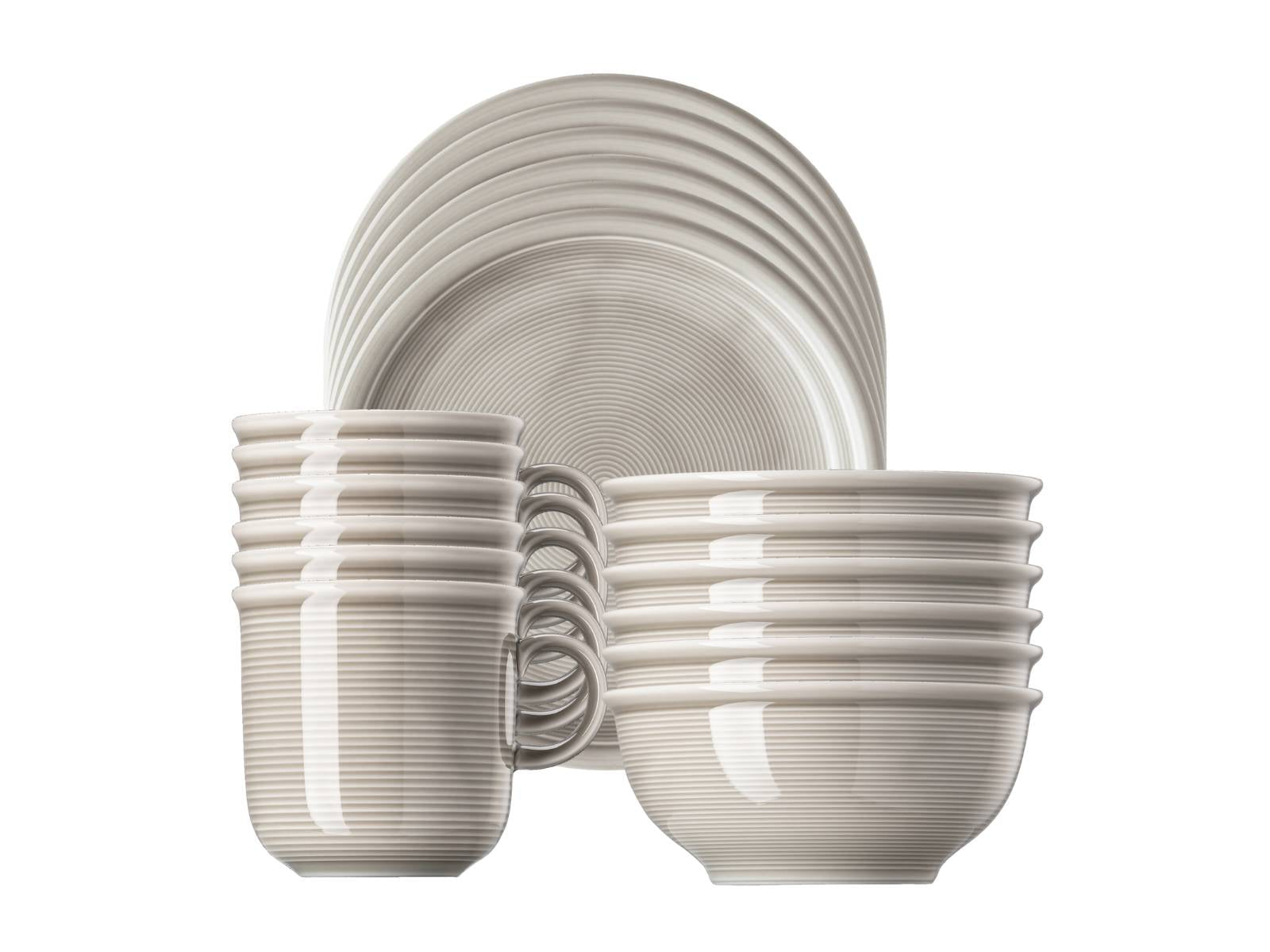 Thomas Trend Colour Moon Grey Frühstücksset 18tlg