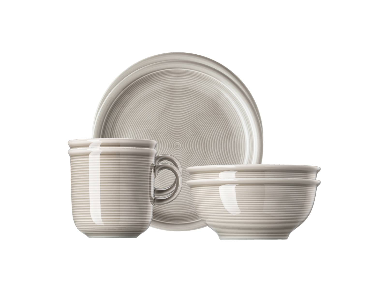 Thomas Trend Colour Moon Grey Frühstücksset 6tlg