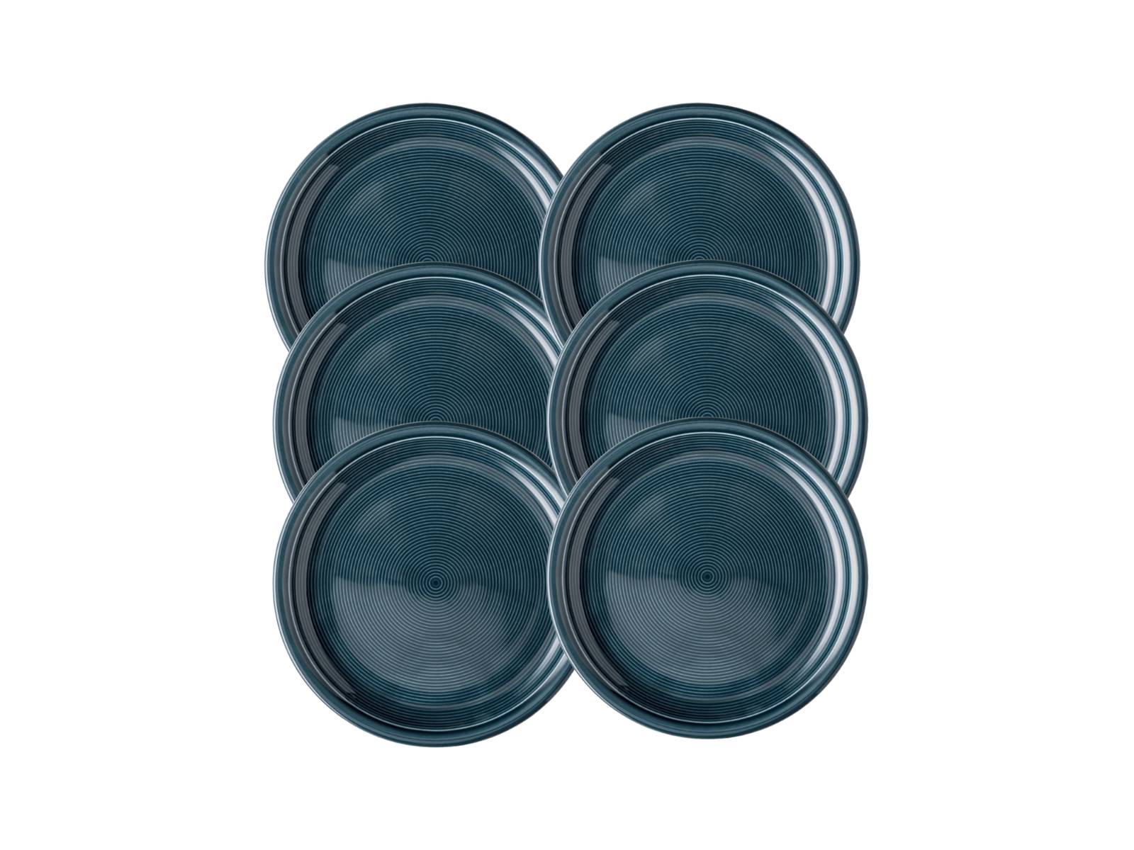 Thomas Trend Colour Night Blue Frühstücksteller 20cm Set6