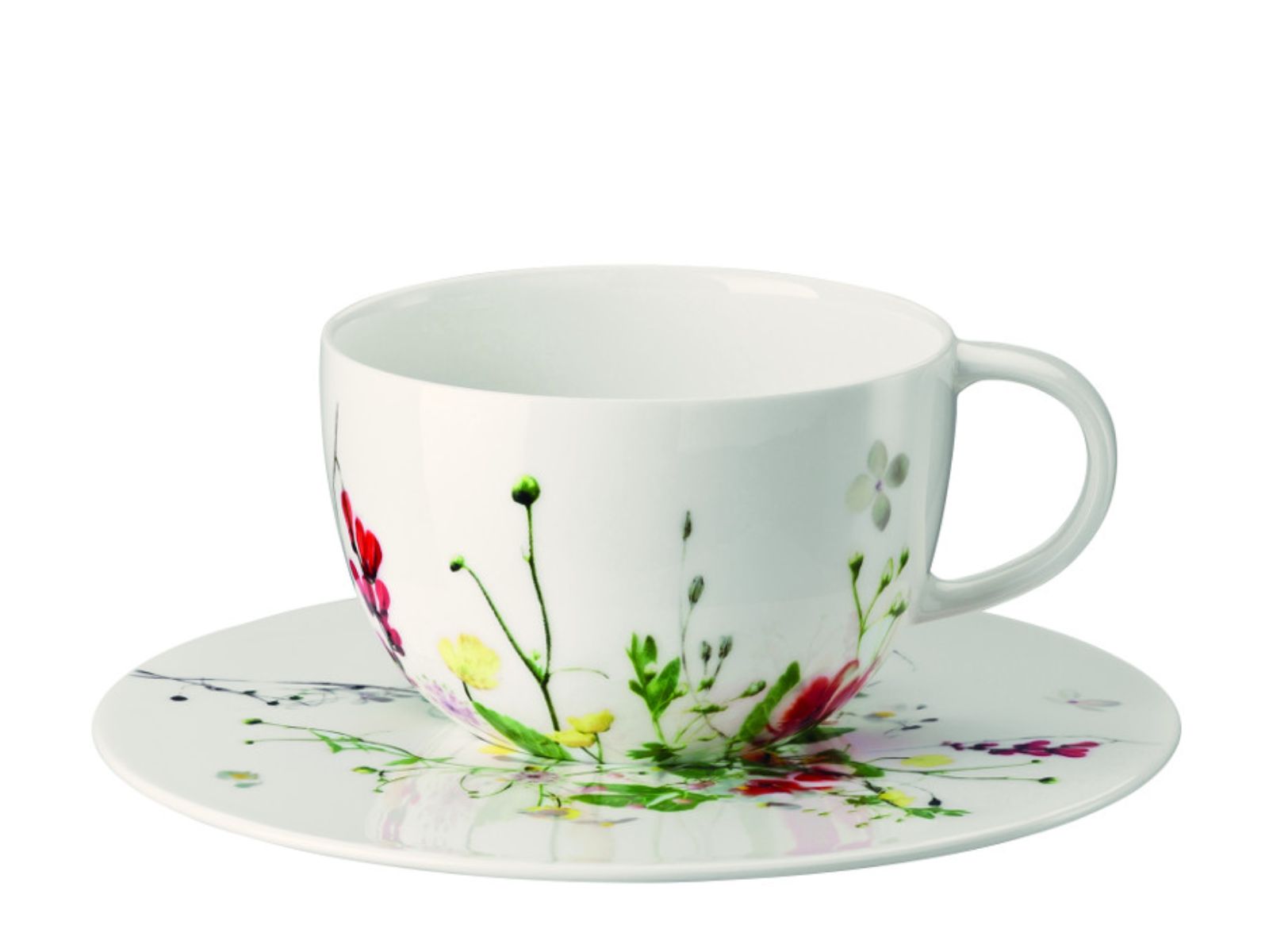 Rosenthal Brillance Fleurs Sauvages Kombitasse 2tlg.