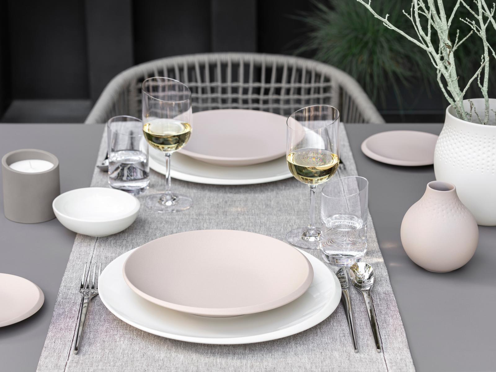 Villeroy & Boch NewMoon beige Brotteller 16 cm Set6 Lifestyle4