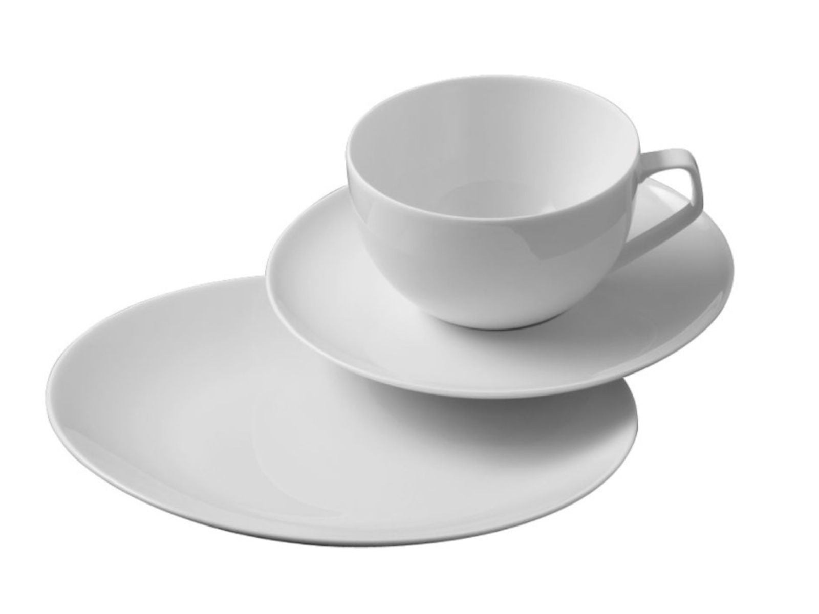 Rosenthal TAC Gropius Weiss Kaffeeset 18tlg.