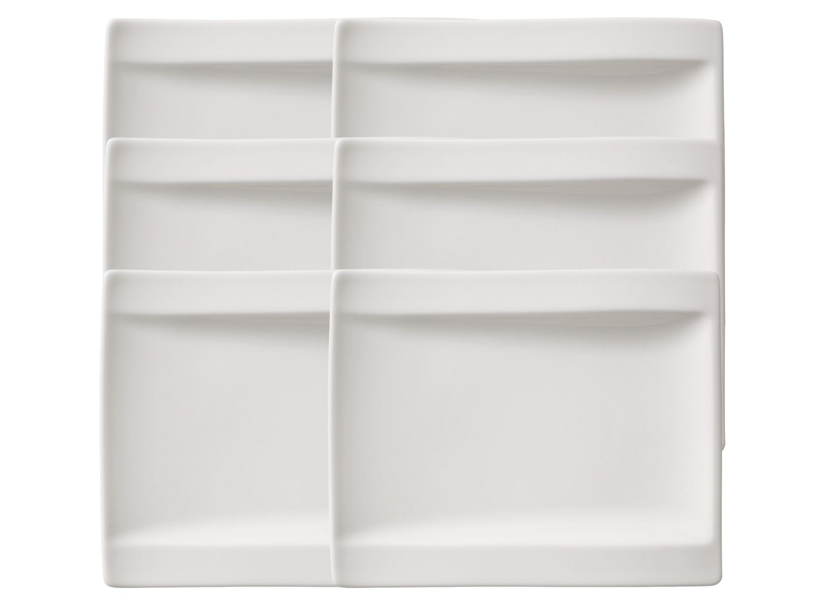 Villeroy & Boch New Wave Brotteller 18 x 15 cm Set6 Freisteller