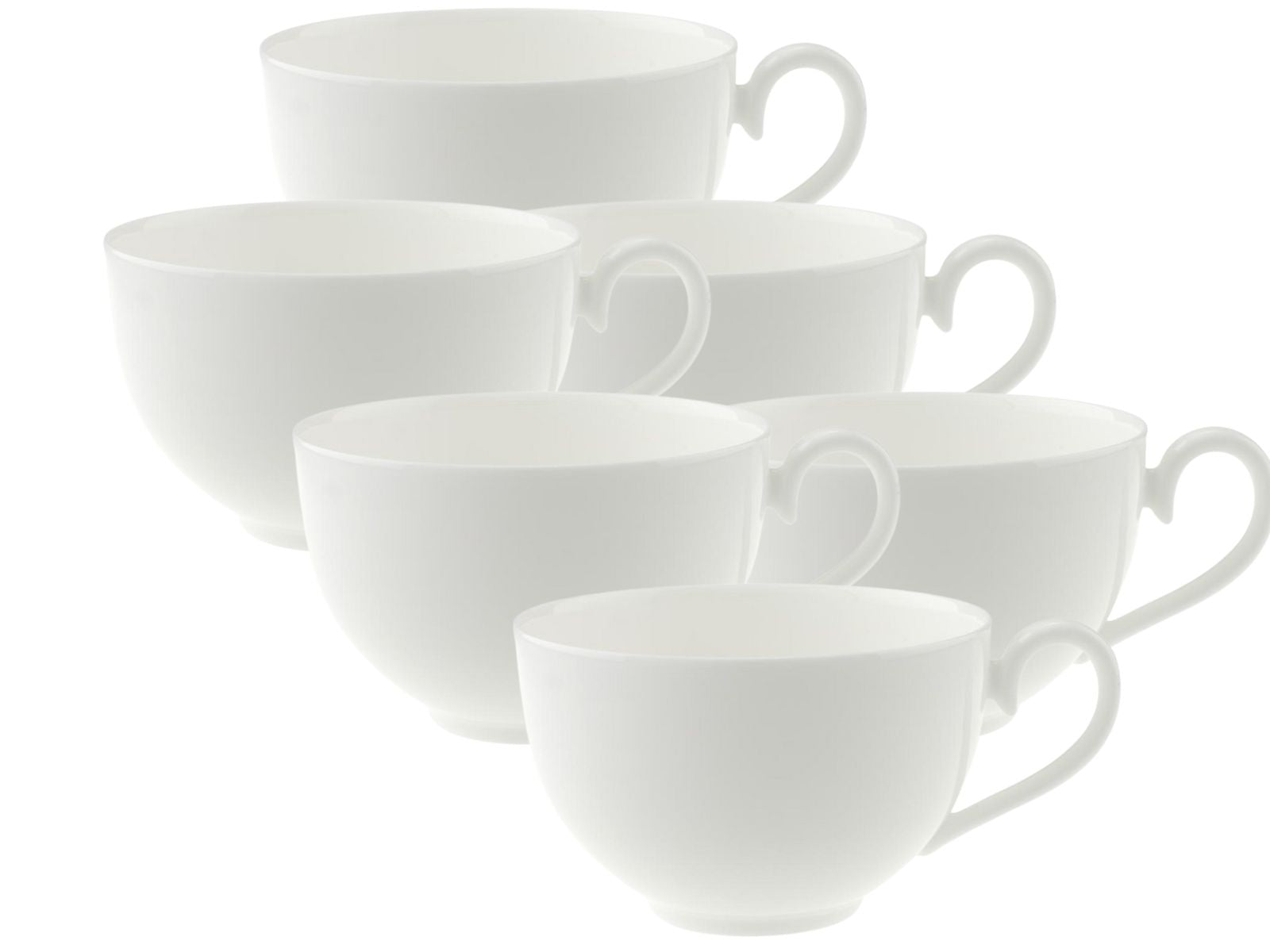 Villeroy & Boch Royal Café au lait Obertasse 0,4 l Set6 Freisteller 