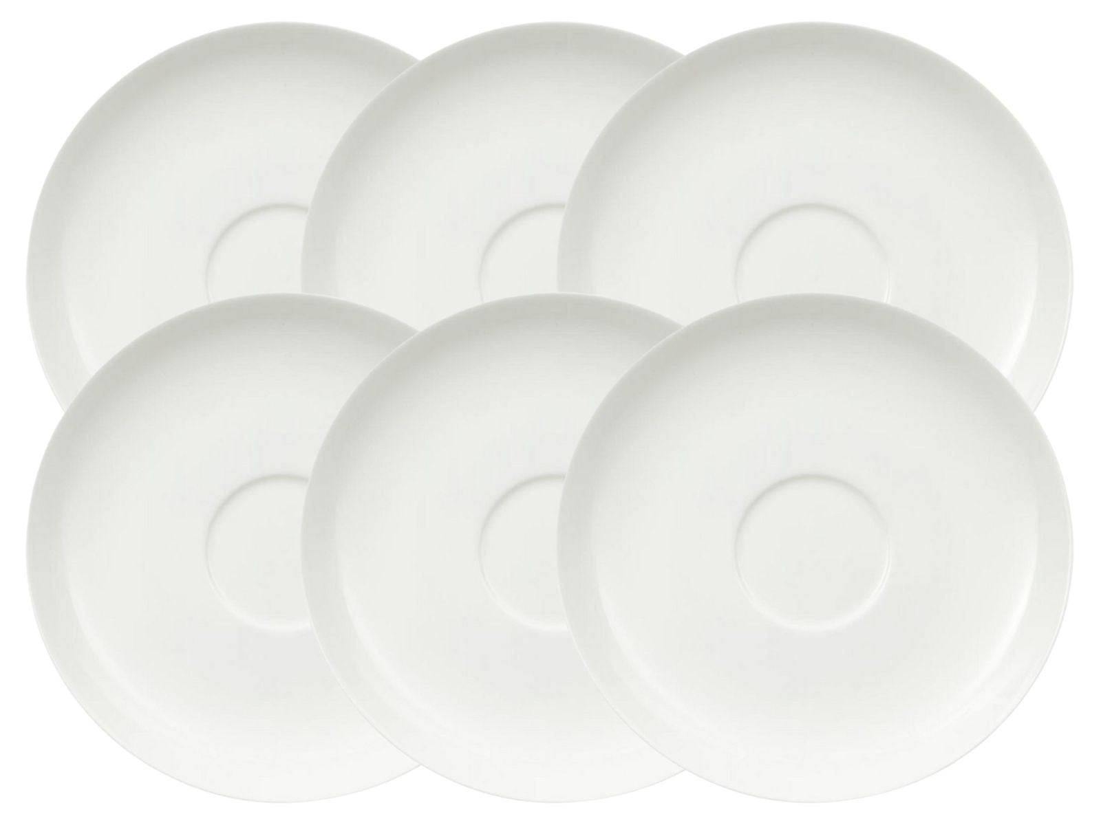 Villeroy & Boch Royal Café au lait / Suppen-Untertasse 18 cm Set6 Freisteller