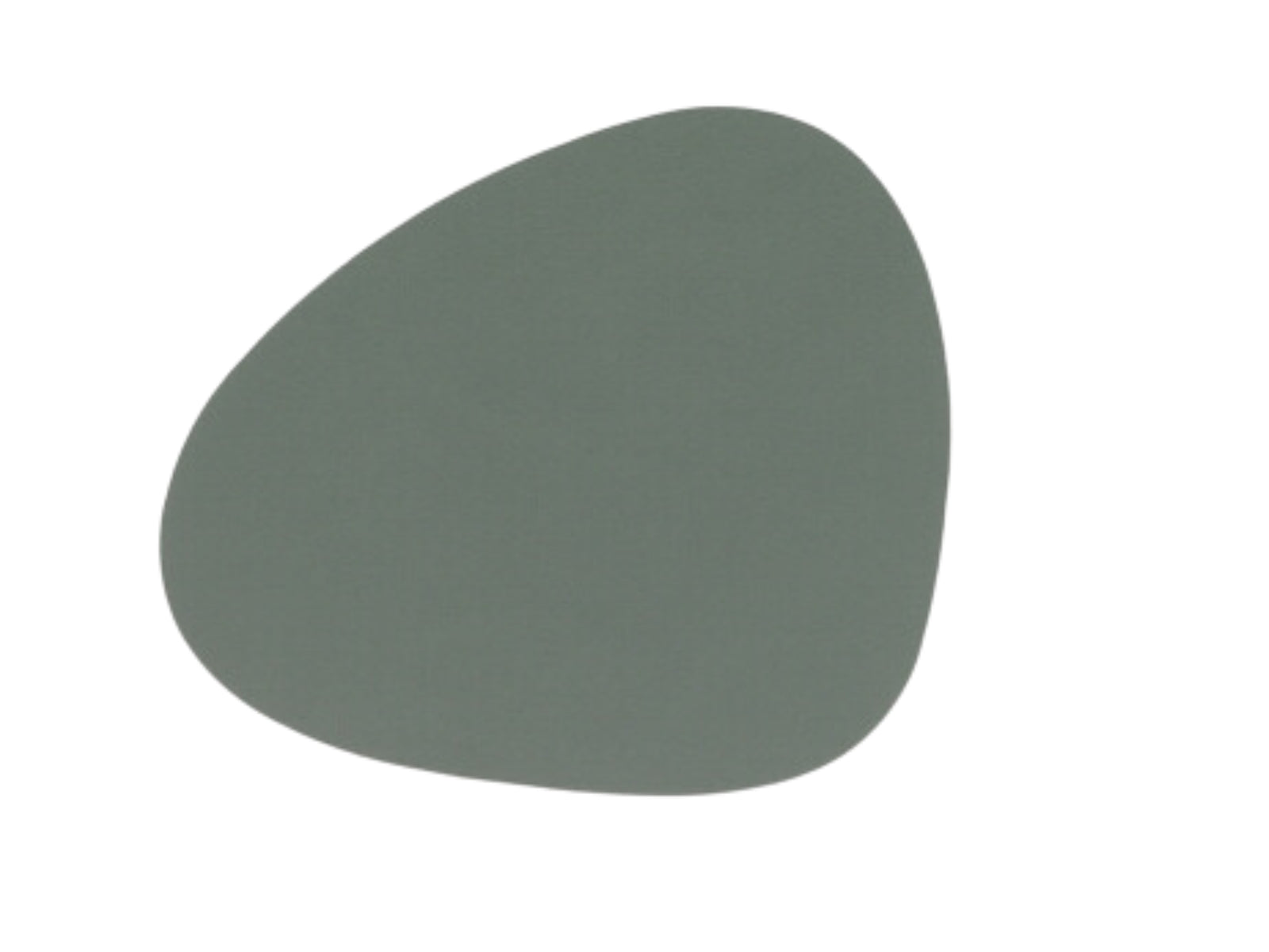 LIND DNA NUPO Untersetzer Curve pastel green 11 x 13 cm