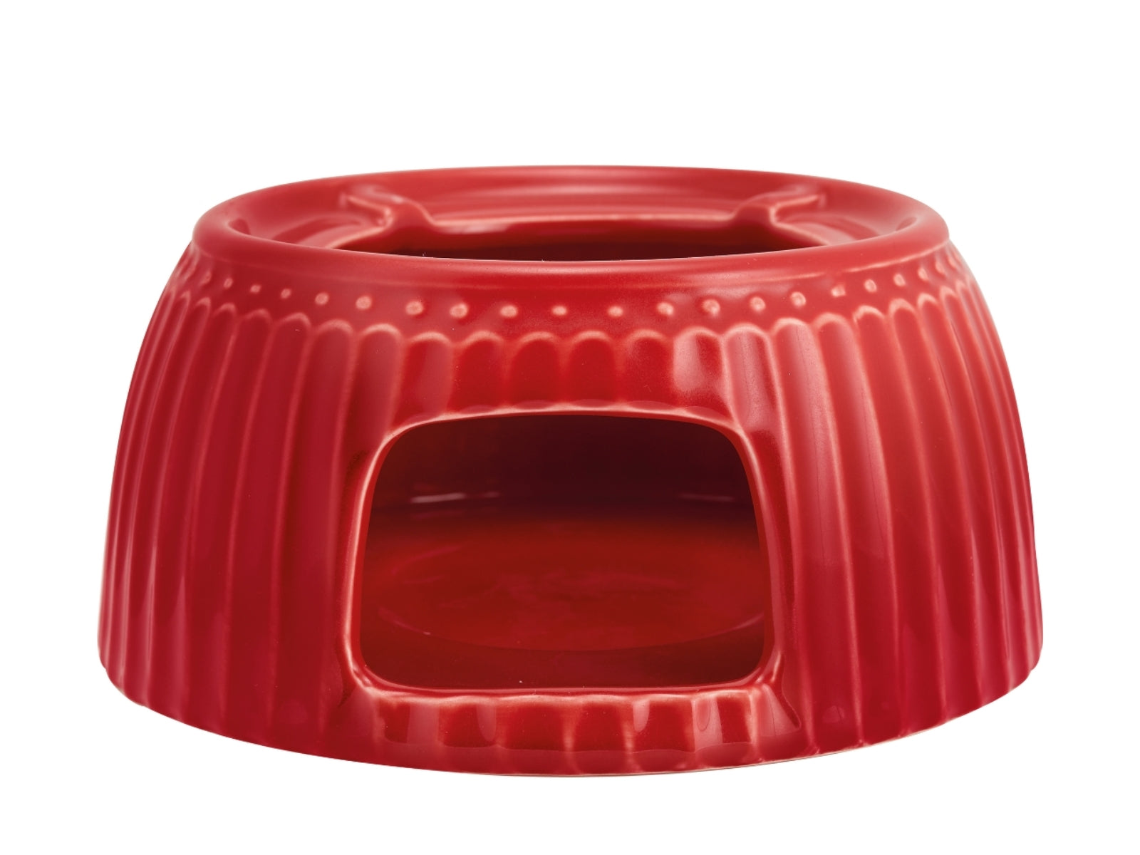 Greengate Alice Stövchen red 13 x 13 x 5 cm