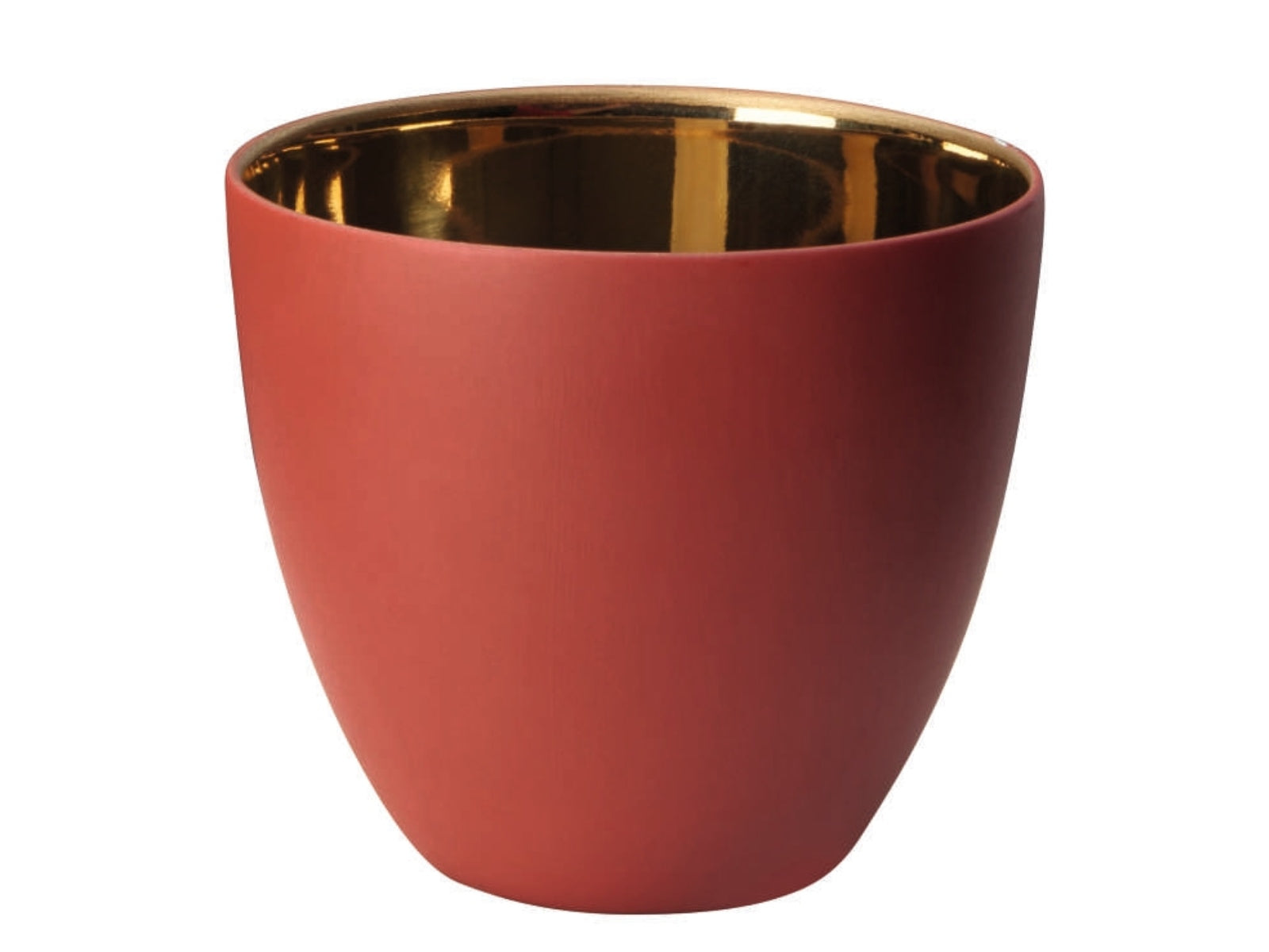 4024433002260 ASA Xmas Windlicht rot innen gold glänzend 7,2 x 6,5cm