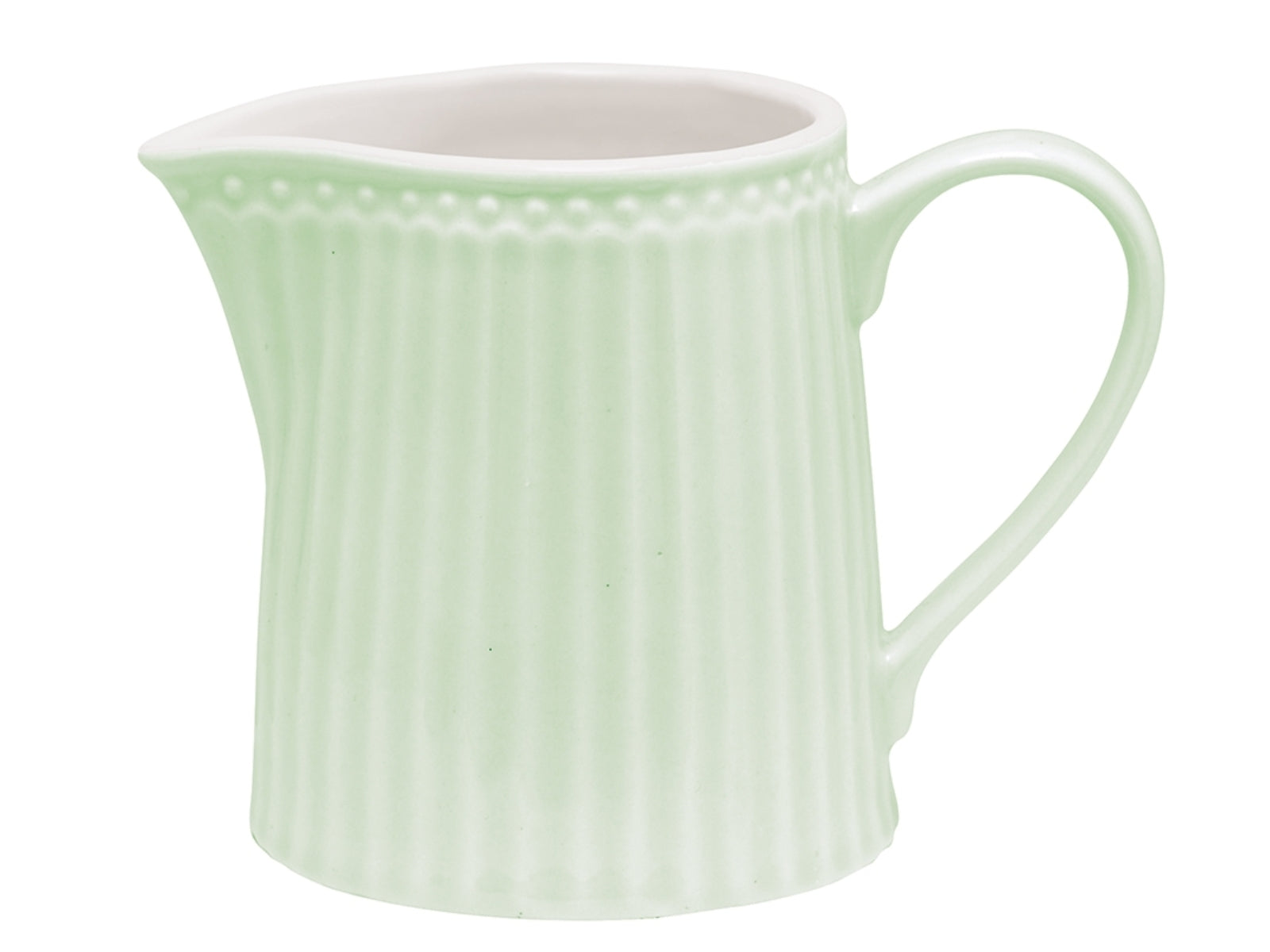 Greengate Alice Milchkännchen pale green 0,25 l