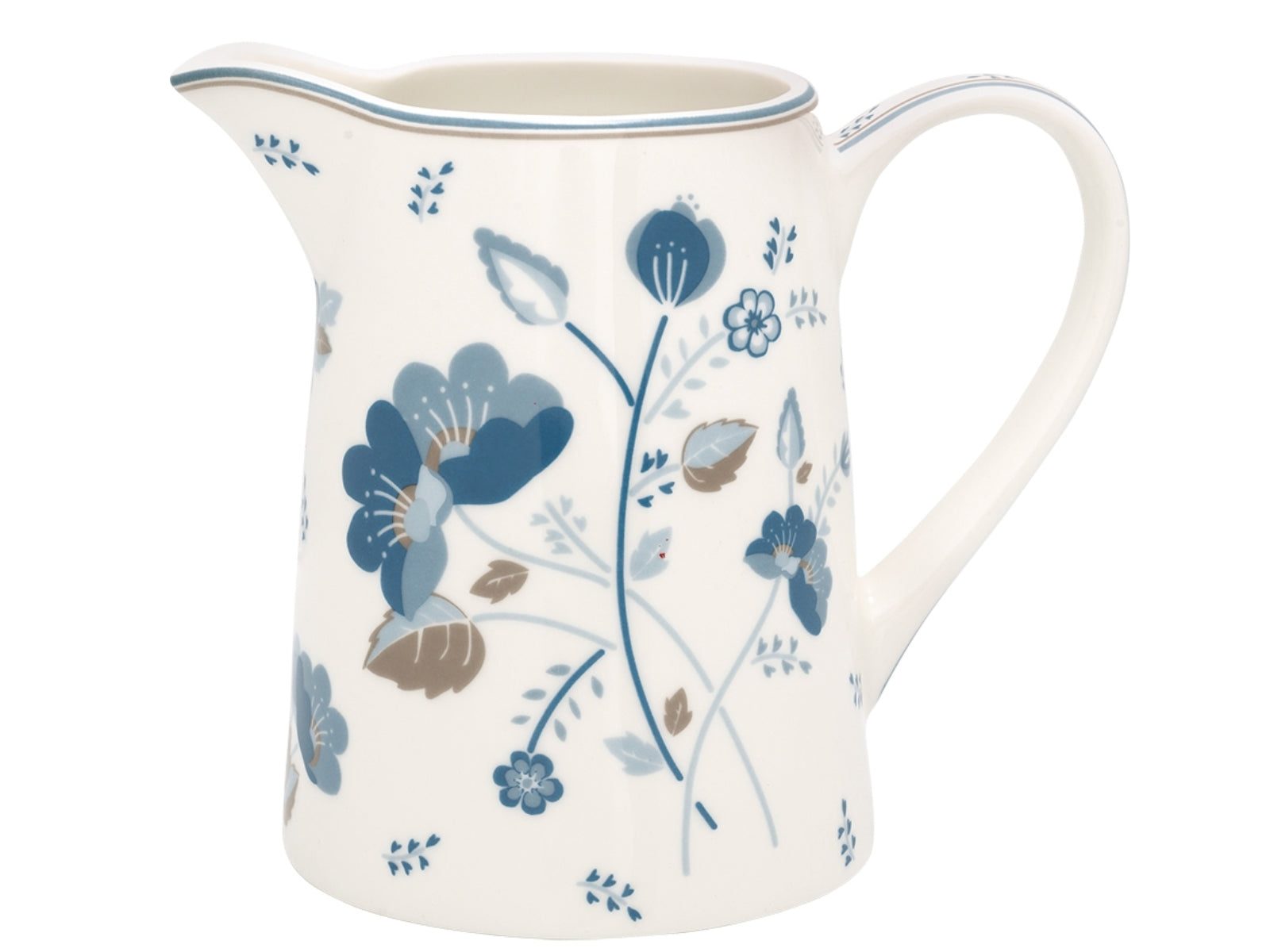 Greengate Mozy Krug white 1 l