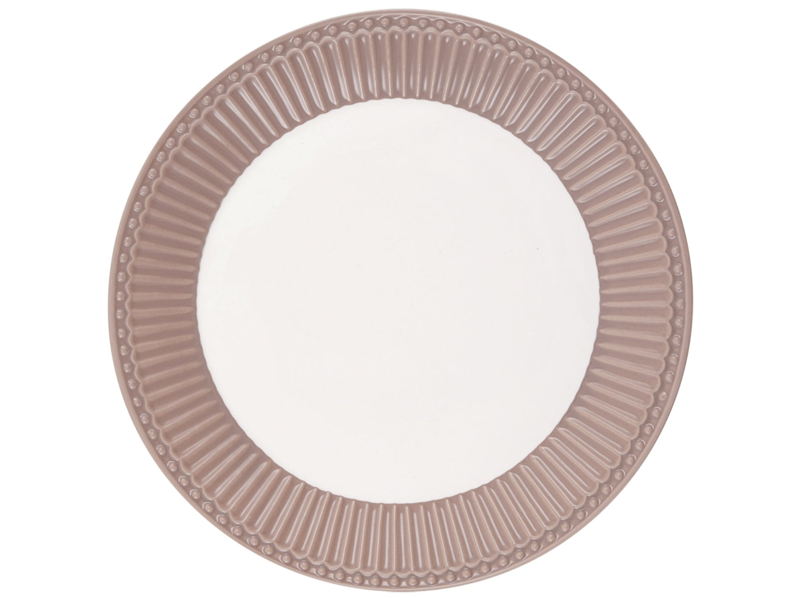 Greengate Alice Frühstücksteller hazelnut brown 23 cm