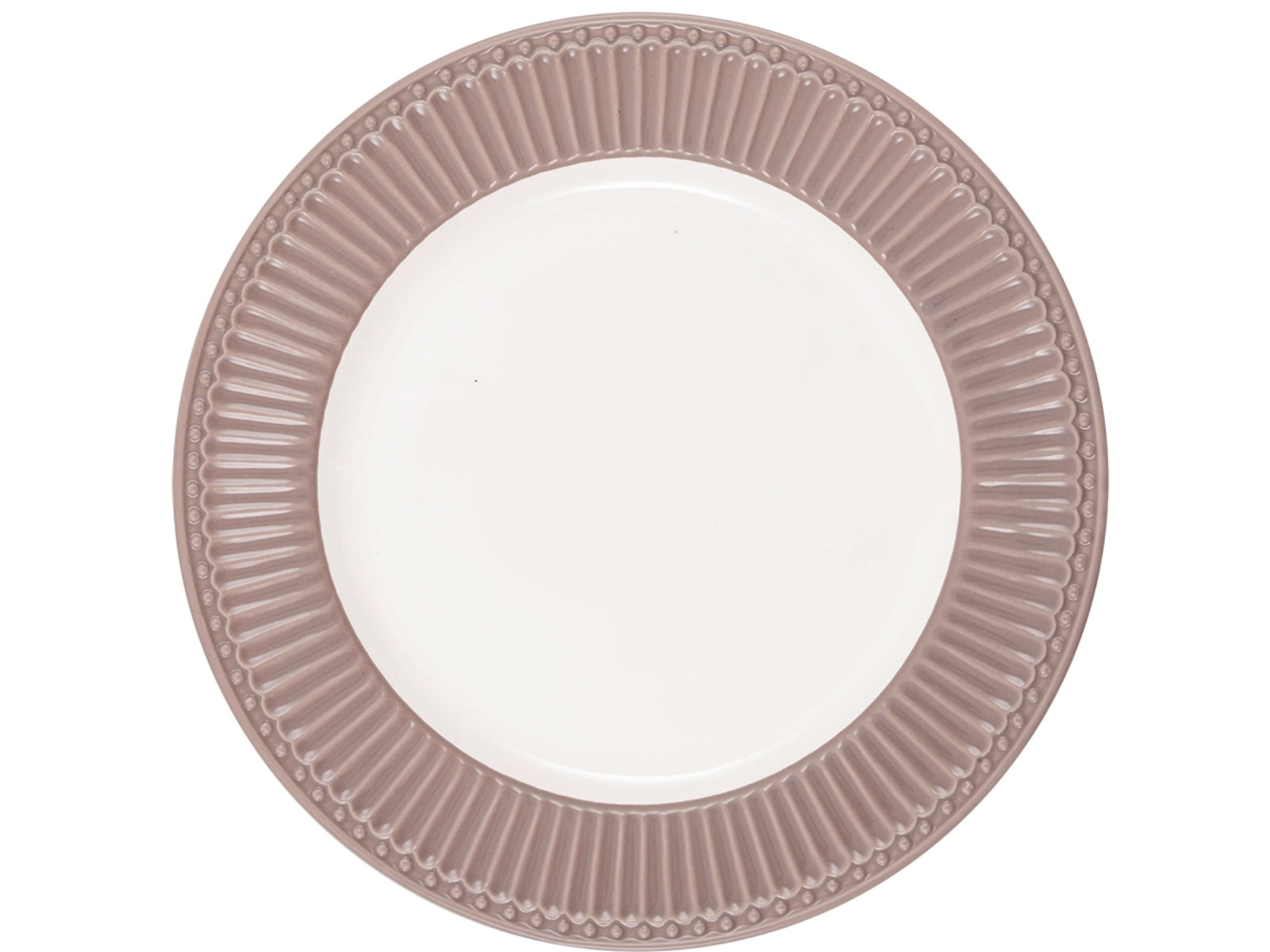 5707463409214 Greengate Alice Speiseteller hazelnut brown 26,5 cm