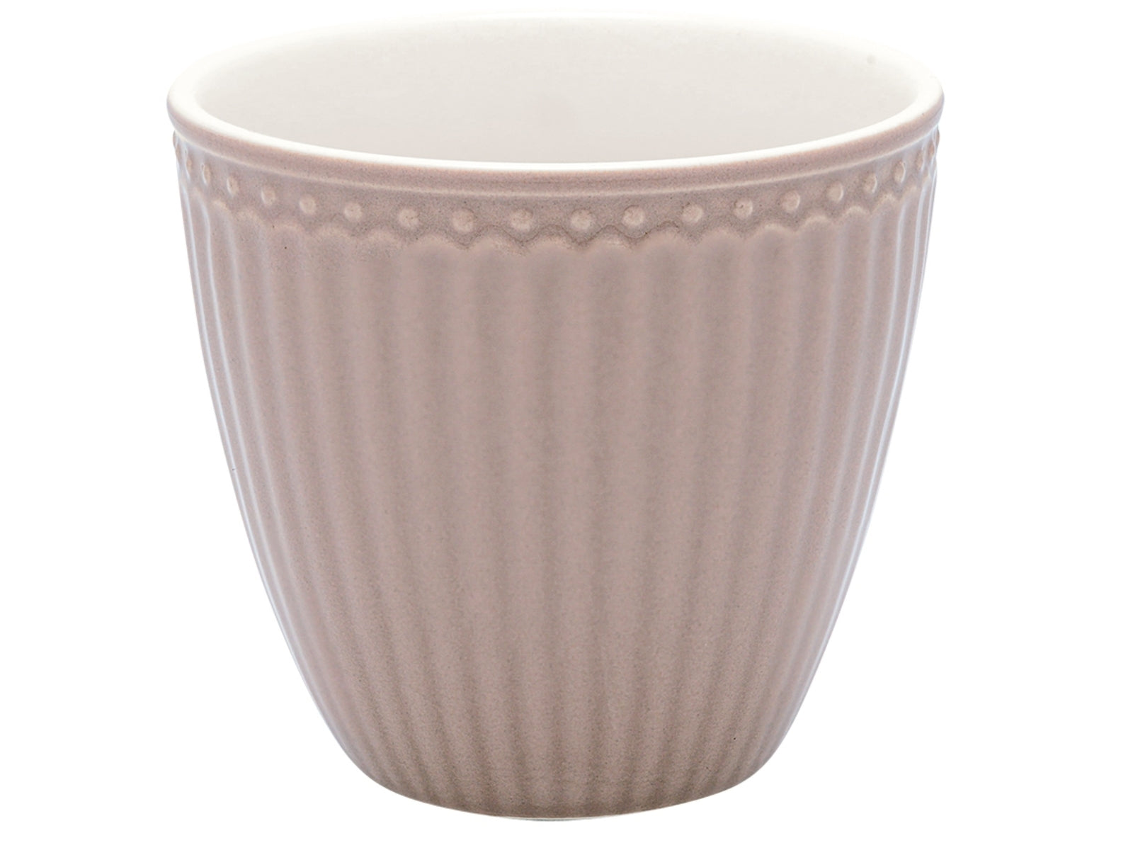 5707463408750 Greengate Alice Latte Cup hazelnut brown 0,3 l