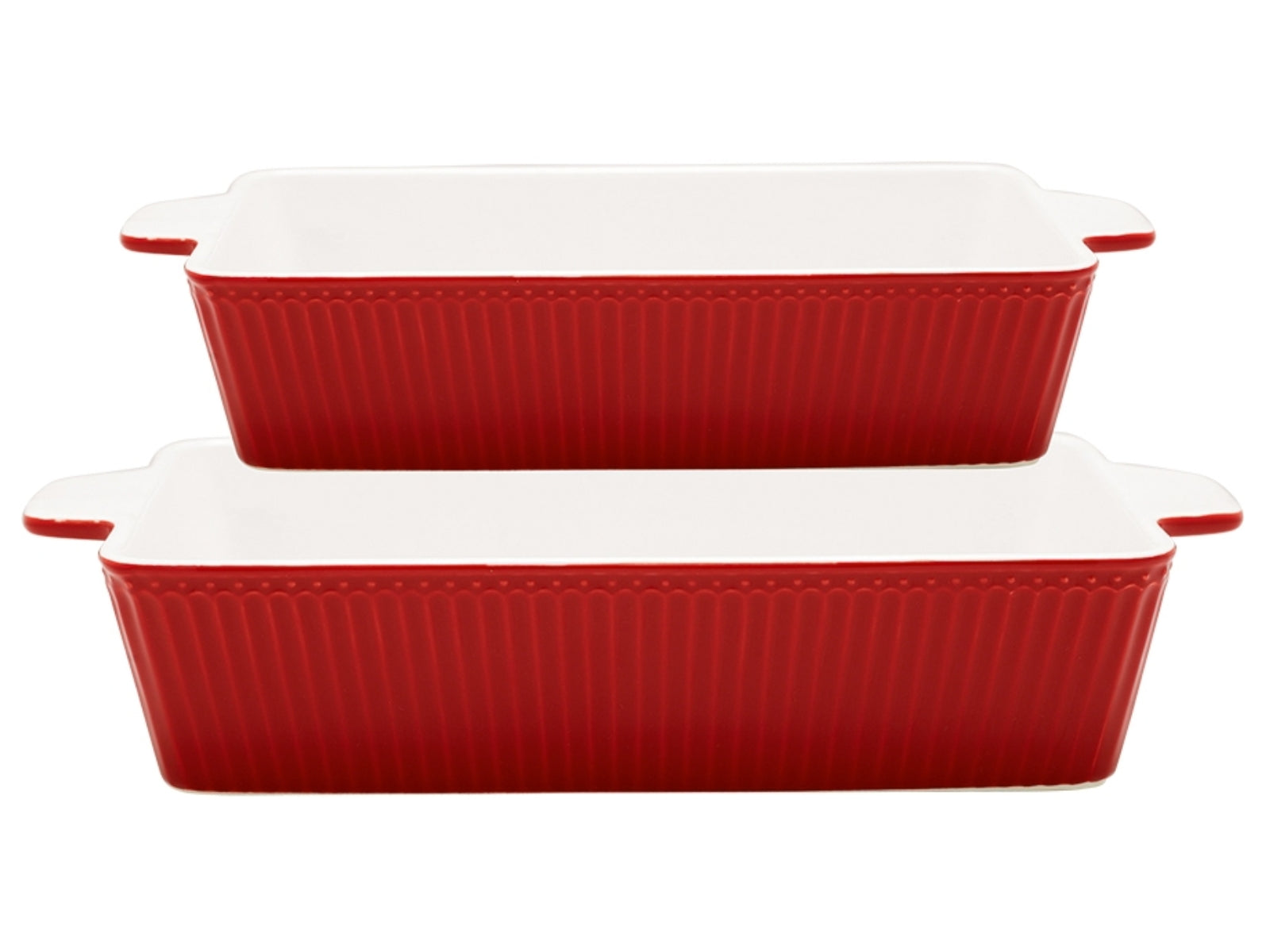 Greengate Alice Auflaufform red Set2