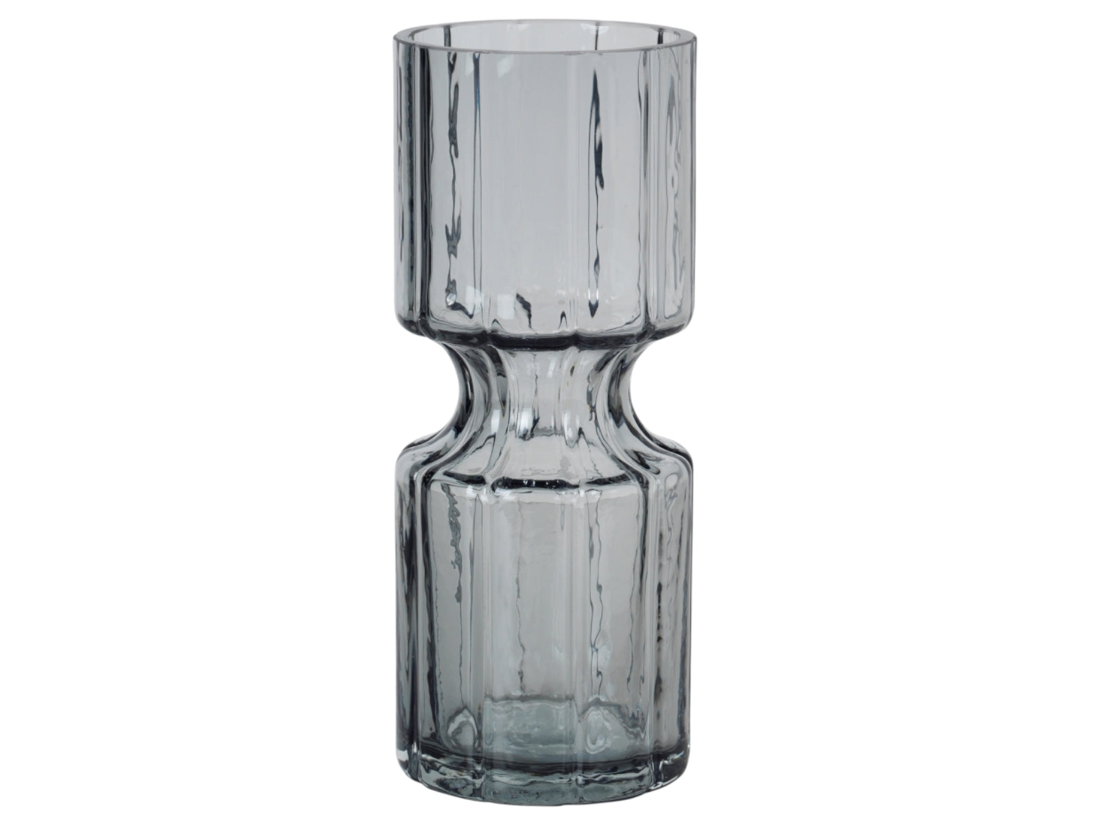 Broste Copenhagen Hyacint Vase Glas Smoked Pearl 20 cm