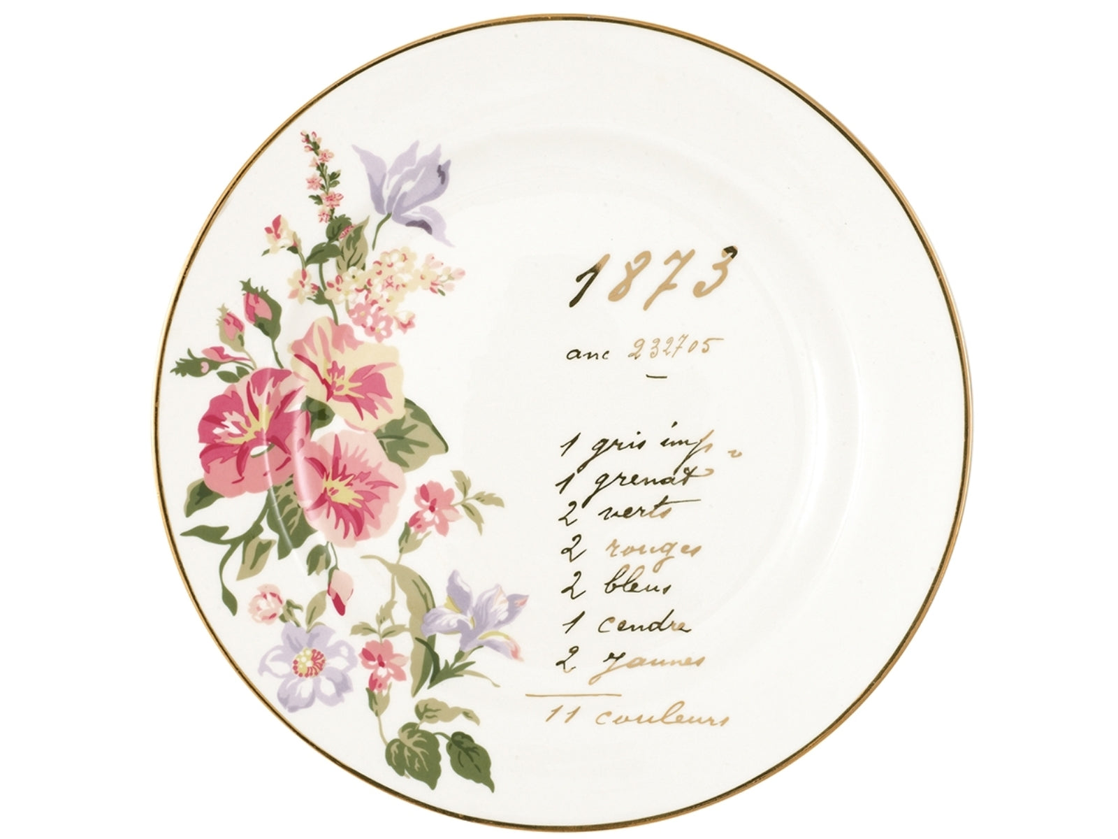 Greengate Jacobe Frühstücksteller white 20,5 cm