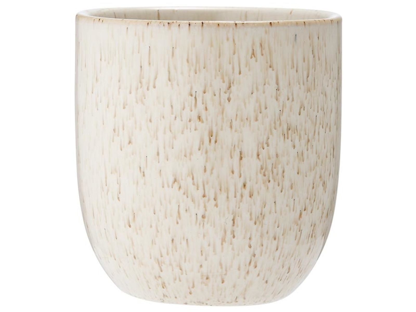 ladelle CAFE Becher ohne Henkel weisser sand 0,3 l