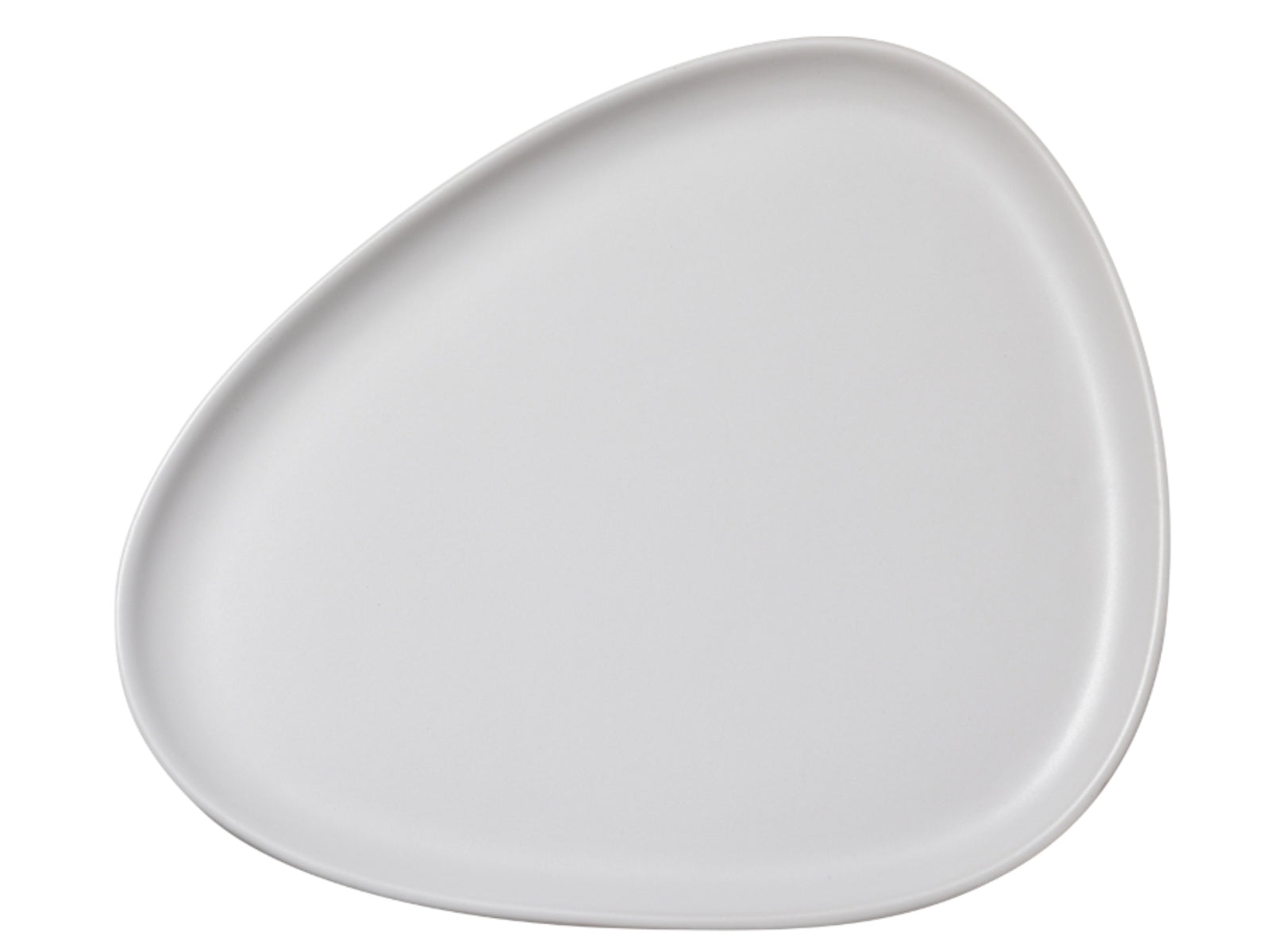 LIND DNA Curve Stoneware Speiseteller off white