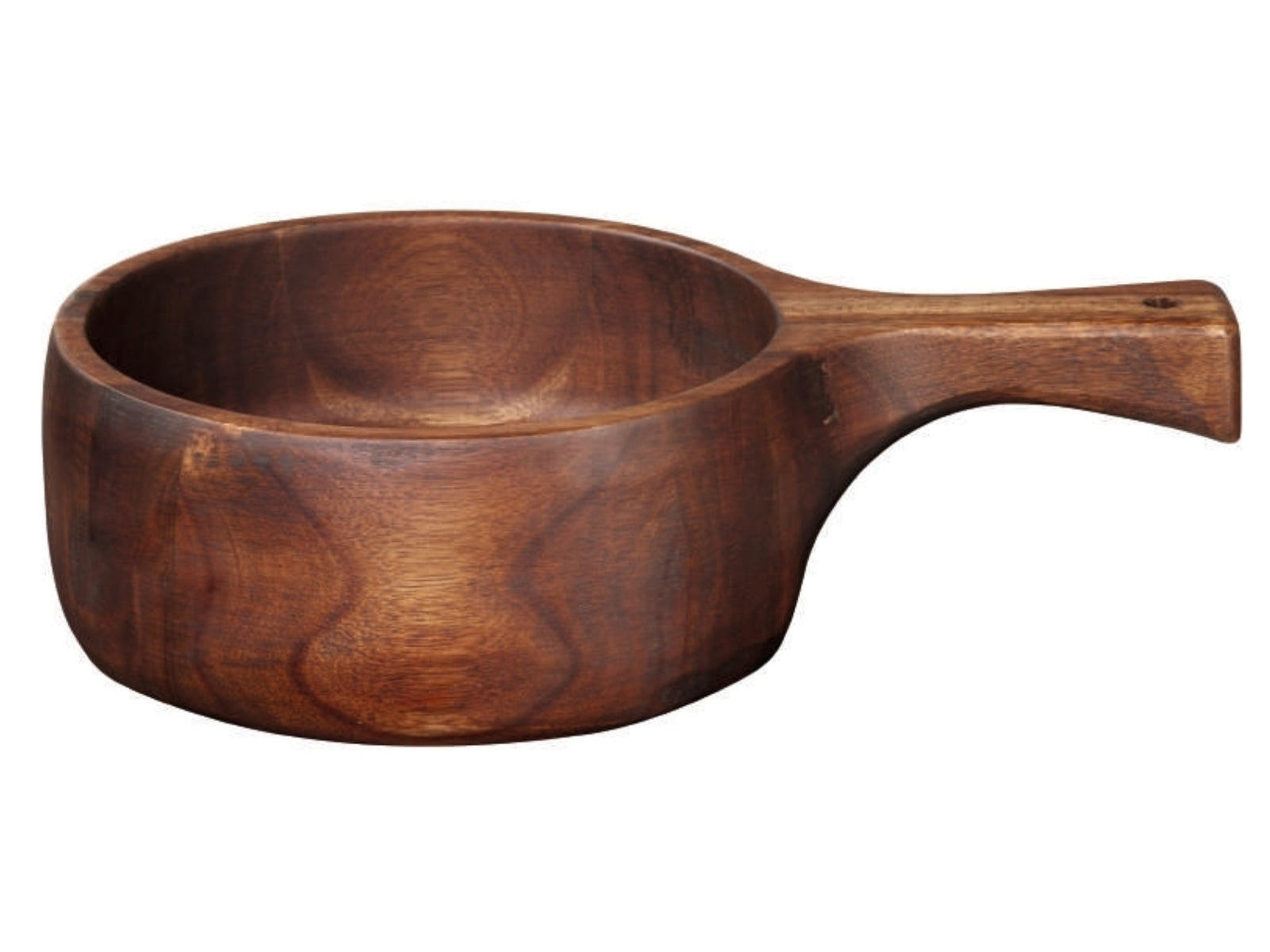 ASA Holzschale mit Griff akazie massiv 31 x 20 cm