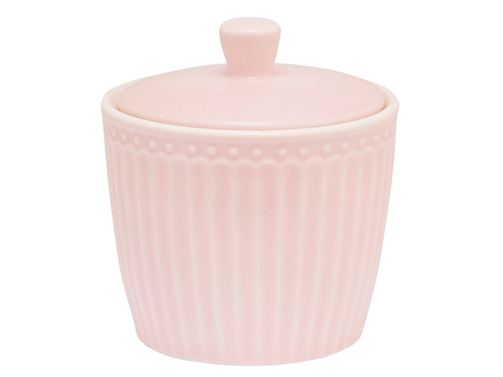 Greengate Alice Zuckerdose pale pink 10 cm