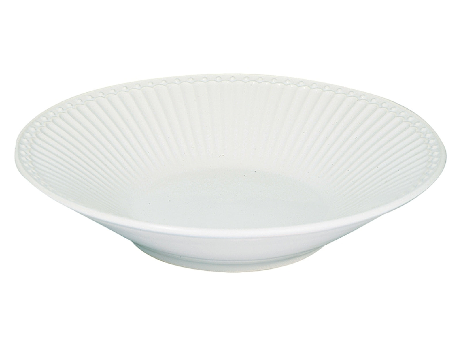 Greengate Alice Pastateller white 23 cm