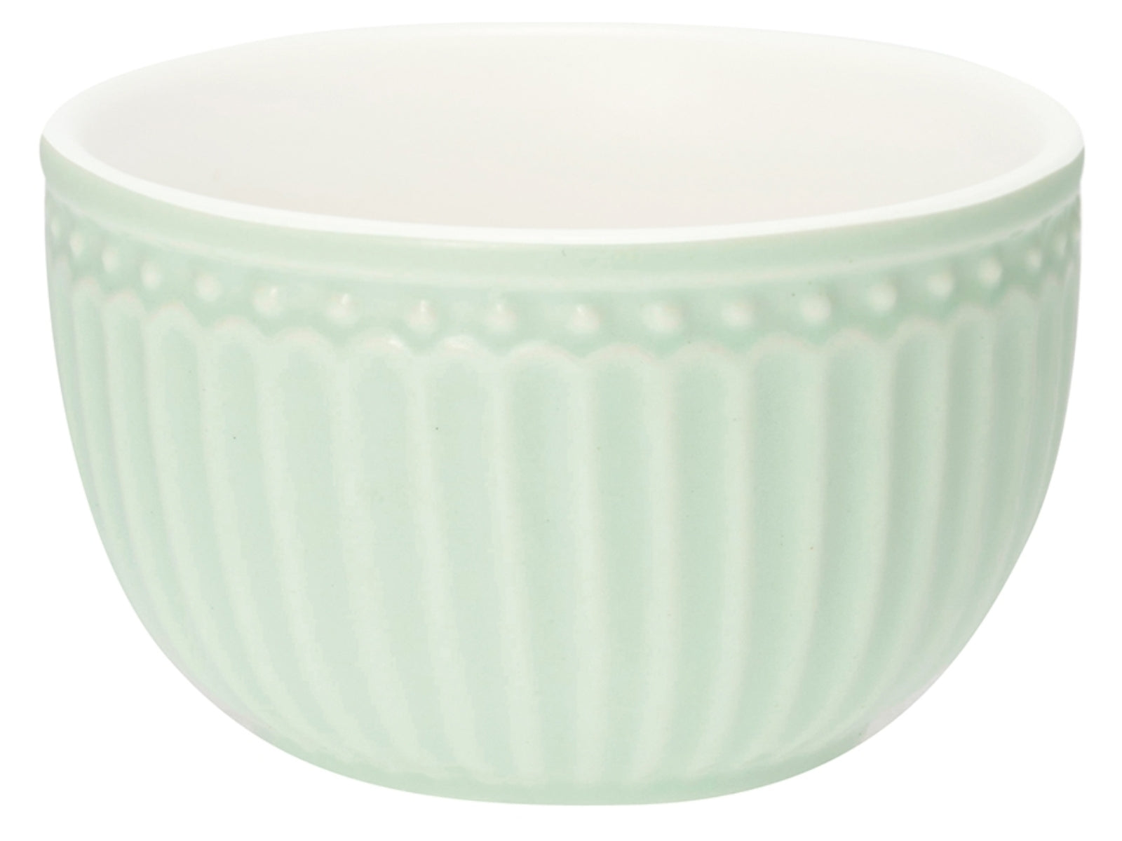 5707463284804 Greengate Alice Mini Bowl pale green 8,5 cm