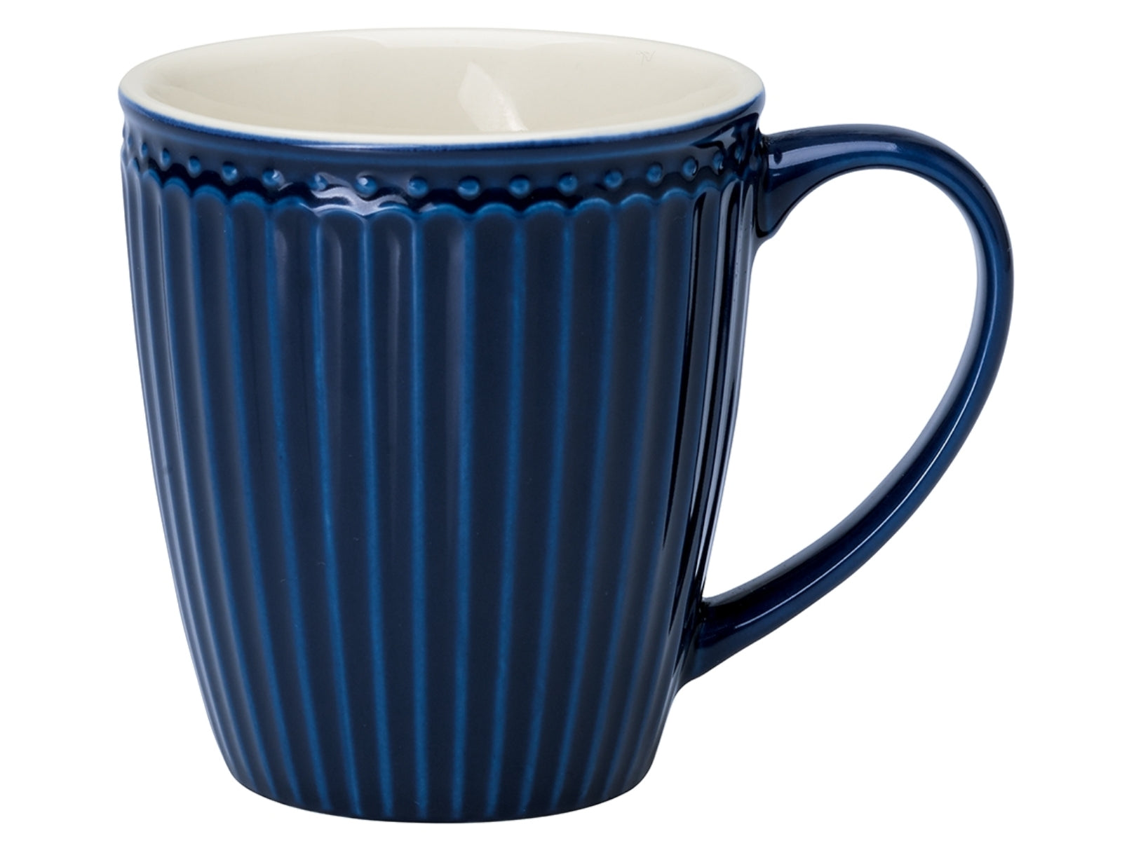 5707463204505 Greengate Alice Becher mit Henkel dark blue 0,4 l
