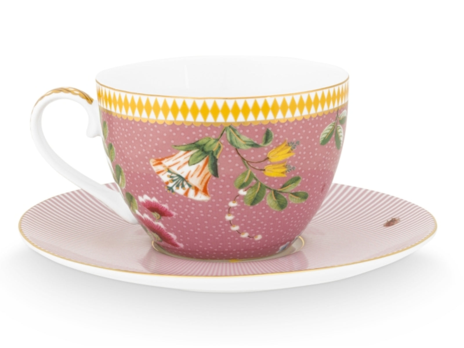 PIP STUDIO La Majorelle Tasse mit Untertasse pink 0,28 l