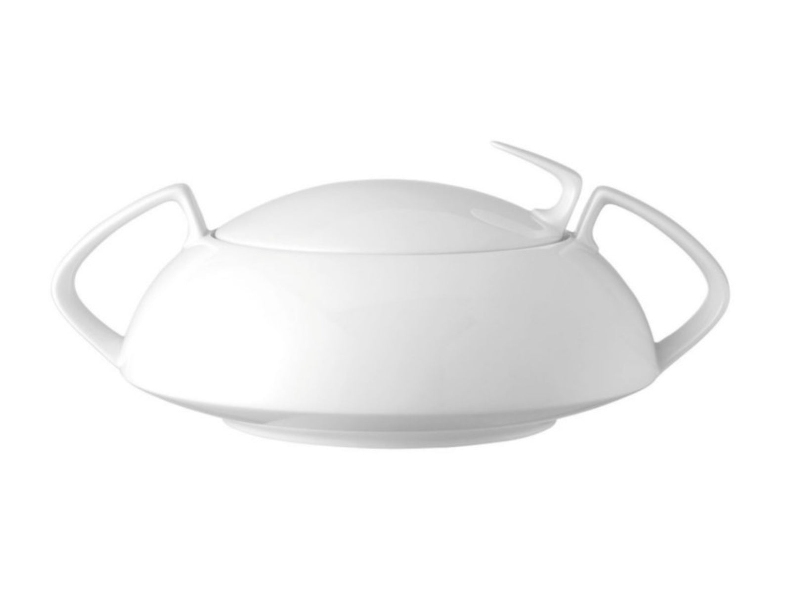 Rosenthal TAC Gropius Weiss Schüssel mit Deckel 1,6l