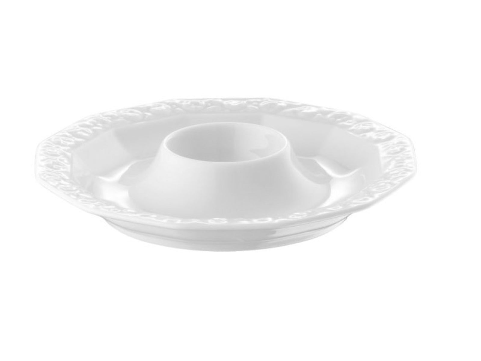 Rosenthal Maria Weiss Eierbecher mit Ablage