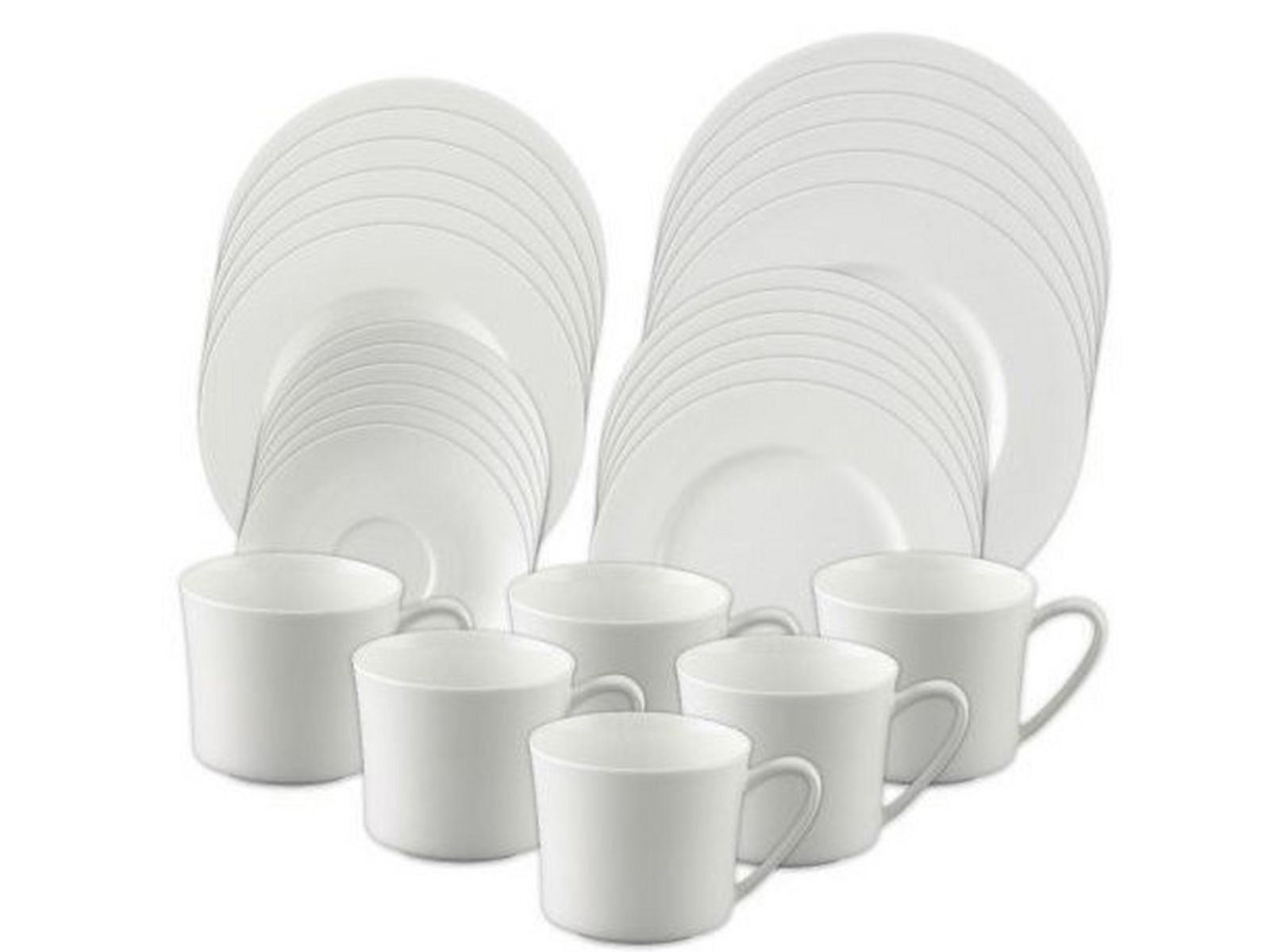 Rosenthal Jade Weiss Geschirr-Set 30tlg.